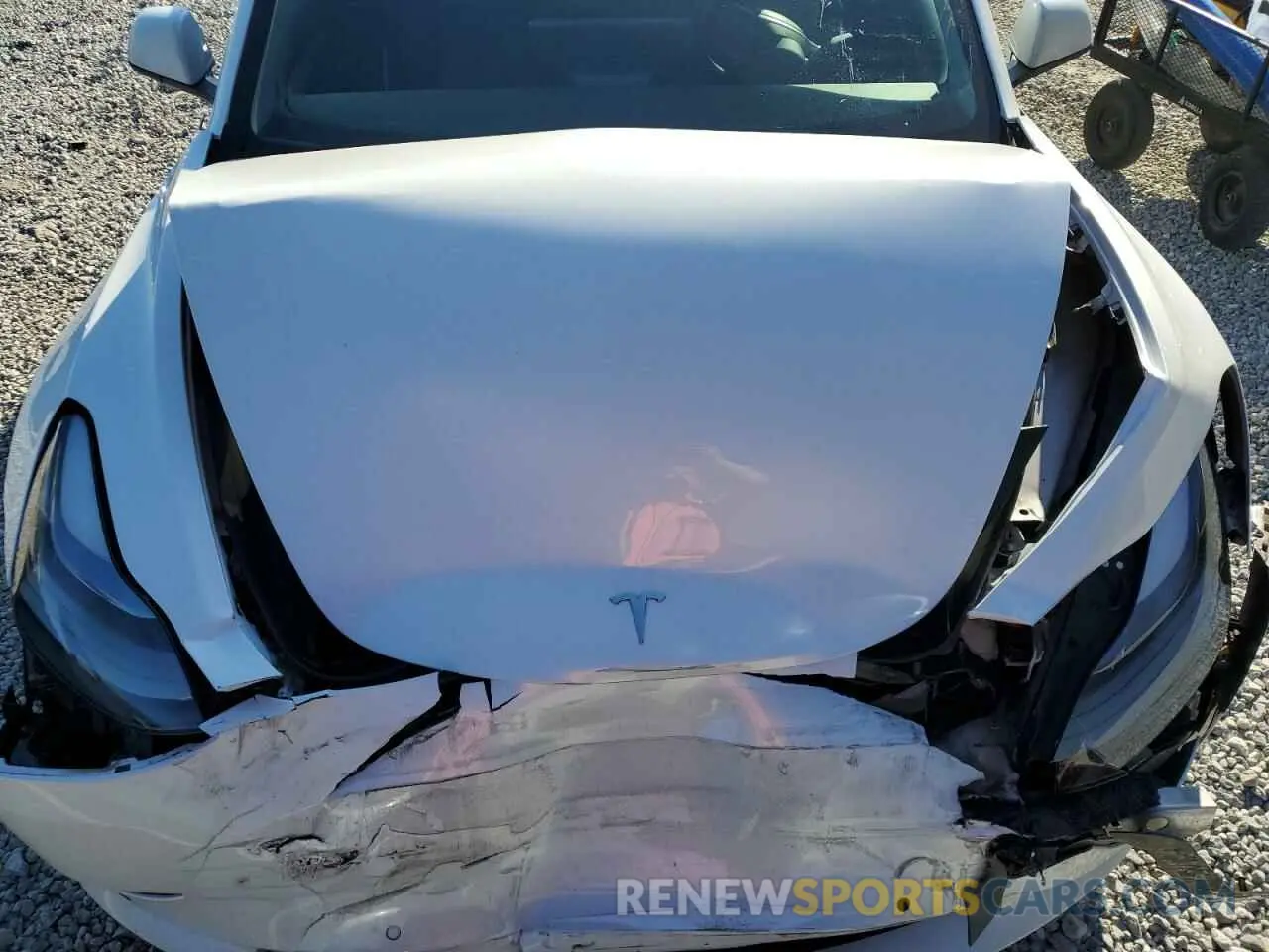13 fotografías del automóvil dañado 5YJ3E1EB8MF979997 TESLA MODEL 3 2021