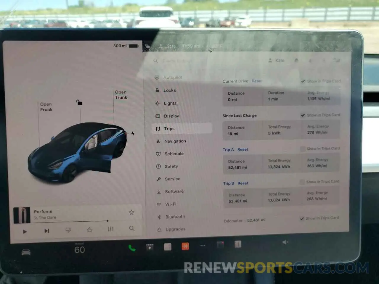 9 fotografías del automóvil dañado 5YJ3E1EB9MF052538 TESLA MODEL 3 2021