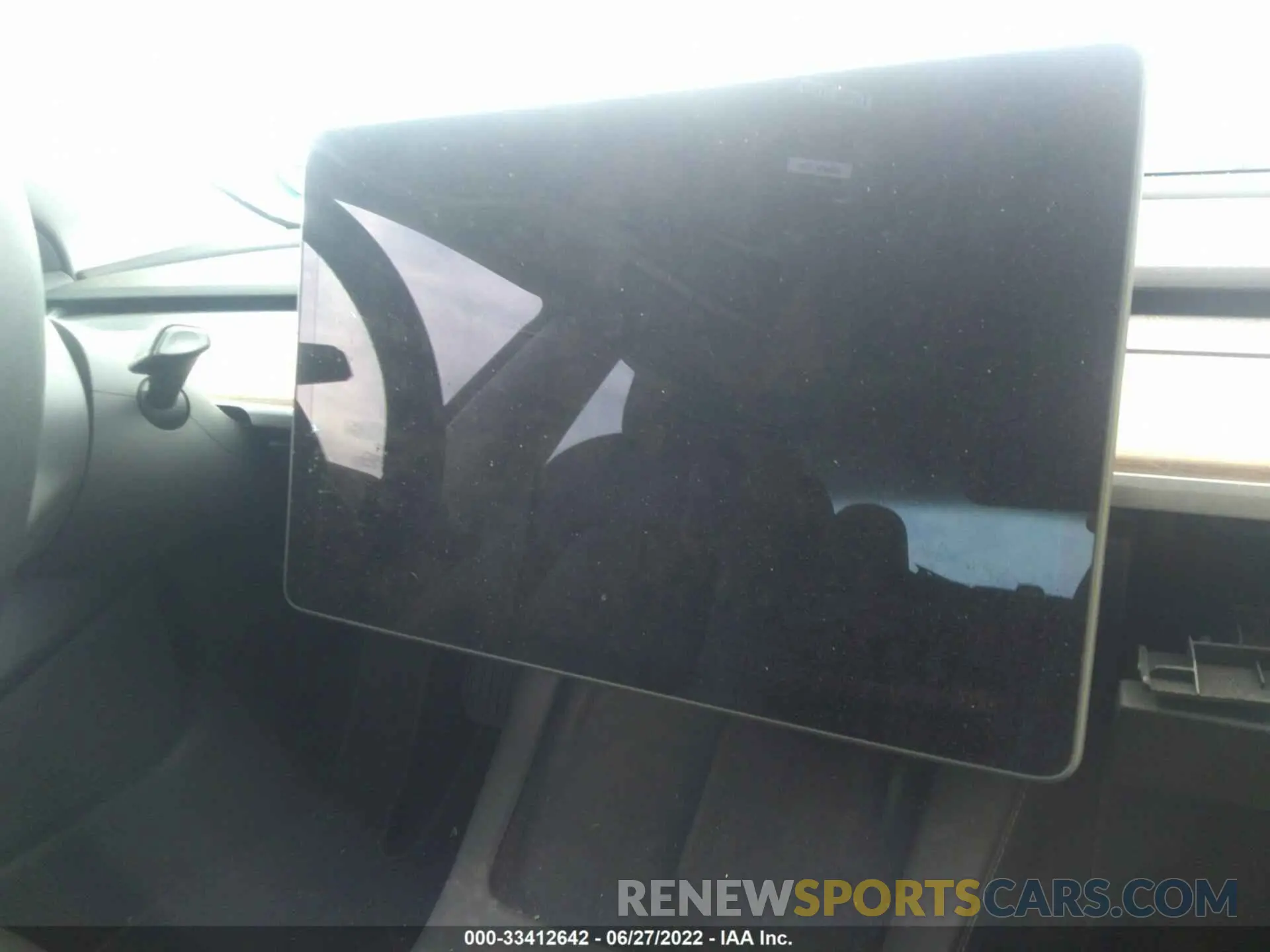 7 fotografías del automóvil dañado 5YJ3E1EB9MF054855 TESLA MODEL 3 2021