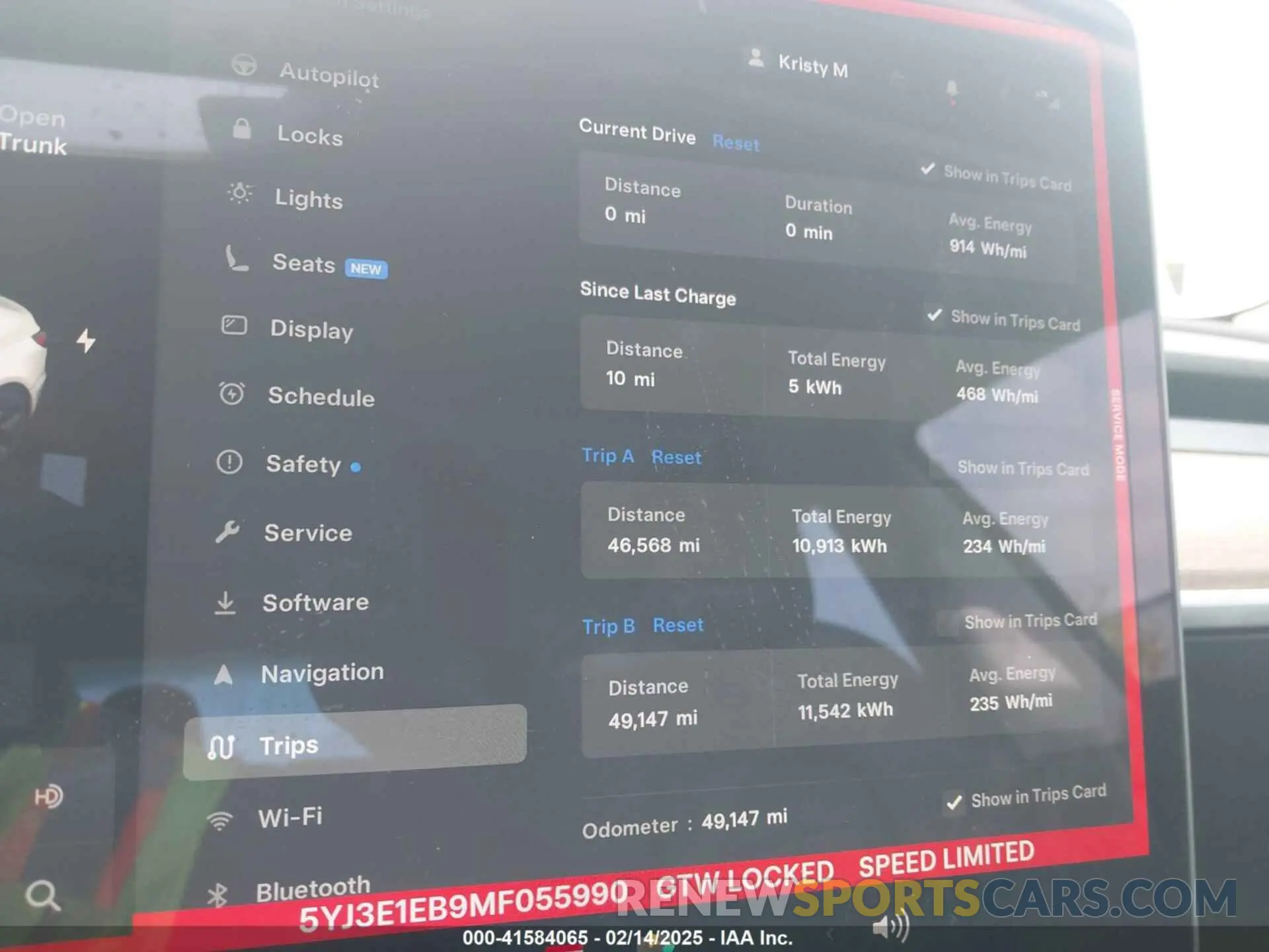16 fotografías del automóvil dañado 5YJ3E1EB9MF055990 TESLA MODEL 3 2021