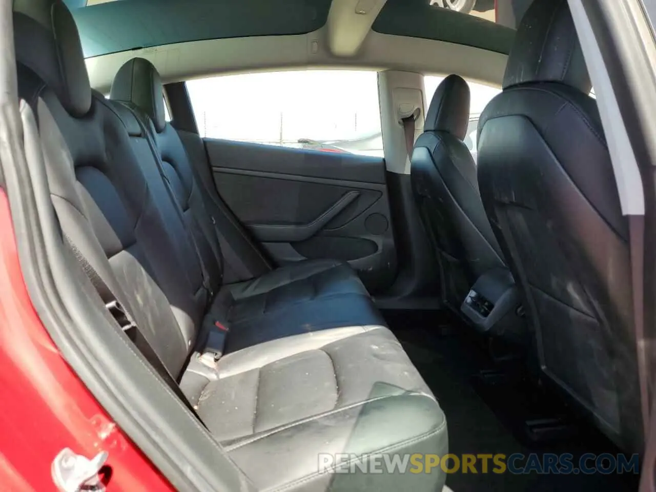 10 fotografías del automóvil dañado 5YJ3E1EB9MF085829 TESLA MODEL 3 2021