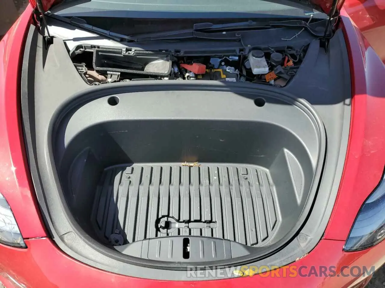 12 fotografías del automóvil dañado 5YJ3E1EB9MF085829 TESLA MODEL 3 2021