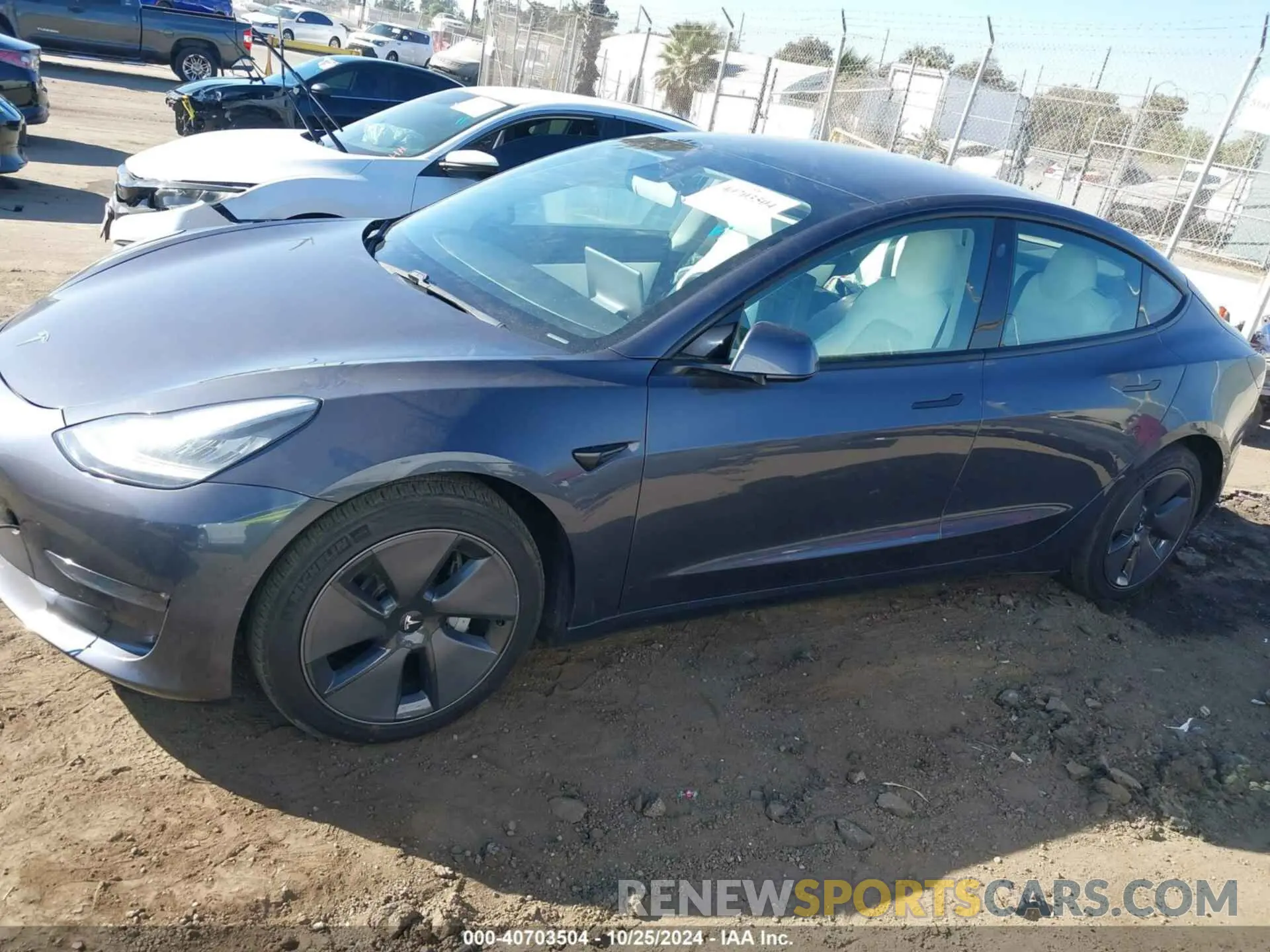 14 fotografías del automóvil dañado 5YJ3E1EB9MF848836 TESLA MODEL 3 2021