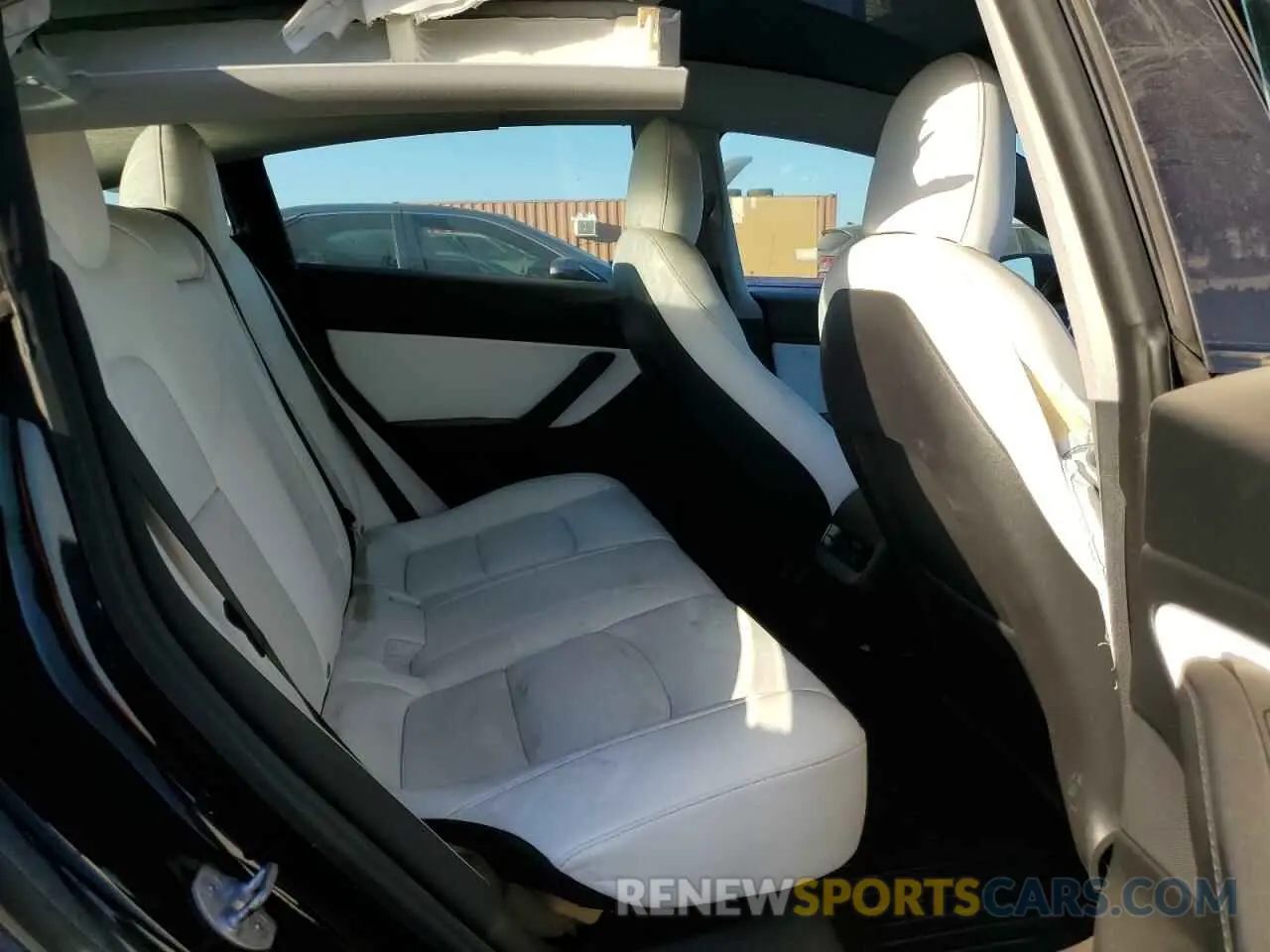 10 fotografías del automóvil dañado 5YJ3E1EB9MF918058 TESLA MODEL 3 2021