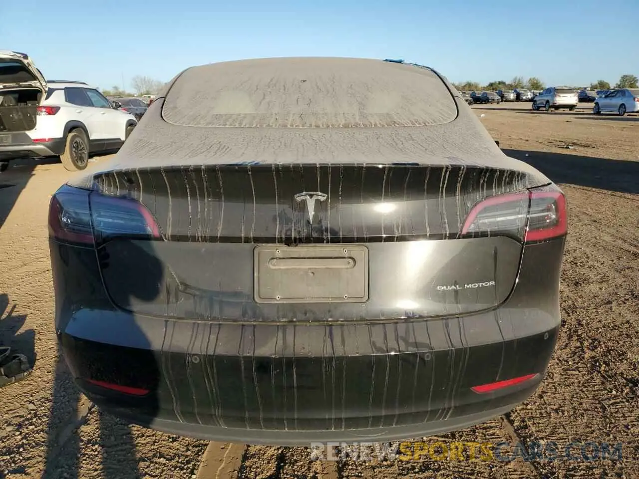 6 fotografías del automóvil dañado 5YJ3E1EB9MF918058 TESLA MODEL 3 2021