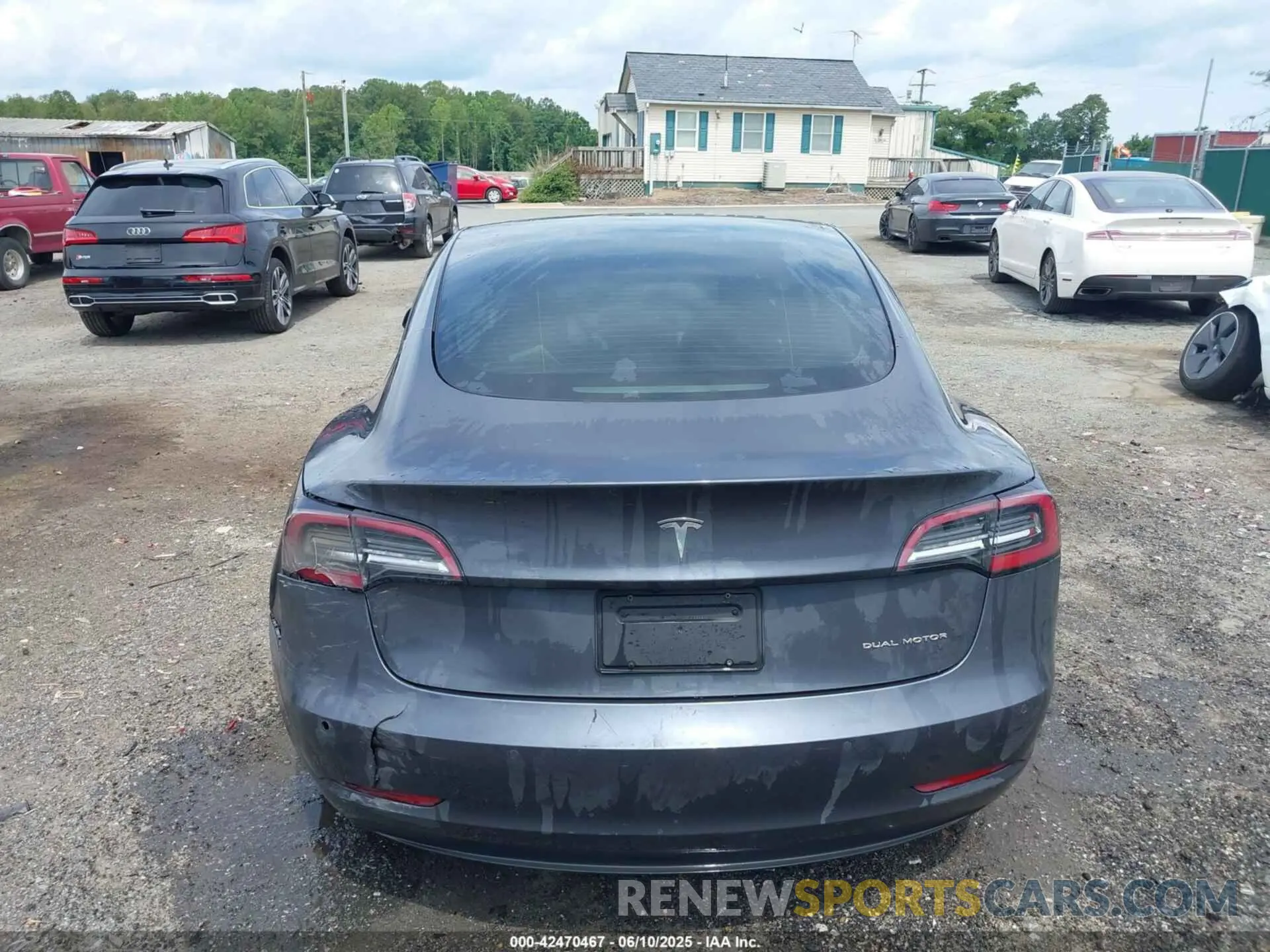 16 fotografías del automóvil dañado 5YJ3E1EB9MF924698 TESLA MODEL 3 2021