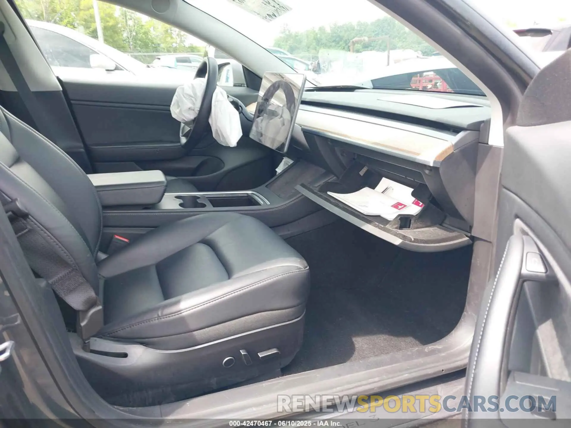 5 fotografías del automóvil dañado 5YJ3E1EB9MF924698 TESLA MODEL 3 2021