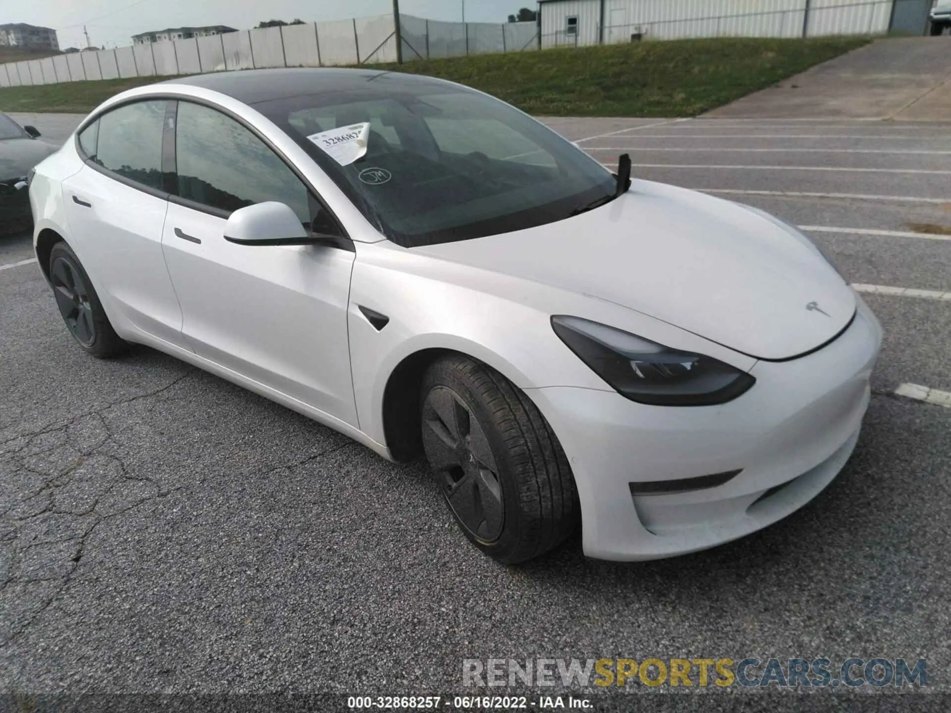1 fotografías del automóvil dañado 5YJ3E1EB9MF988269 TESLA MODEL 3 2021