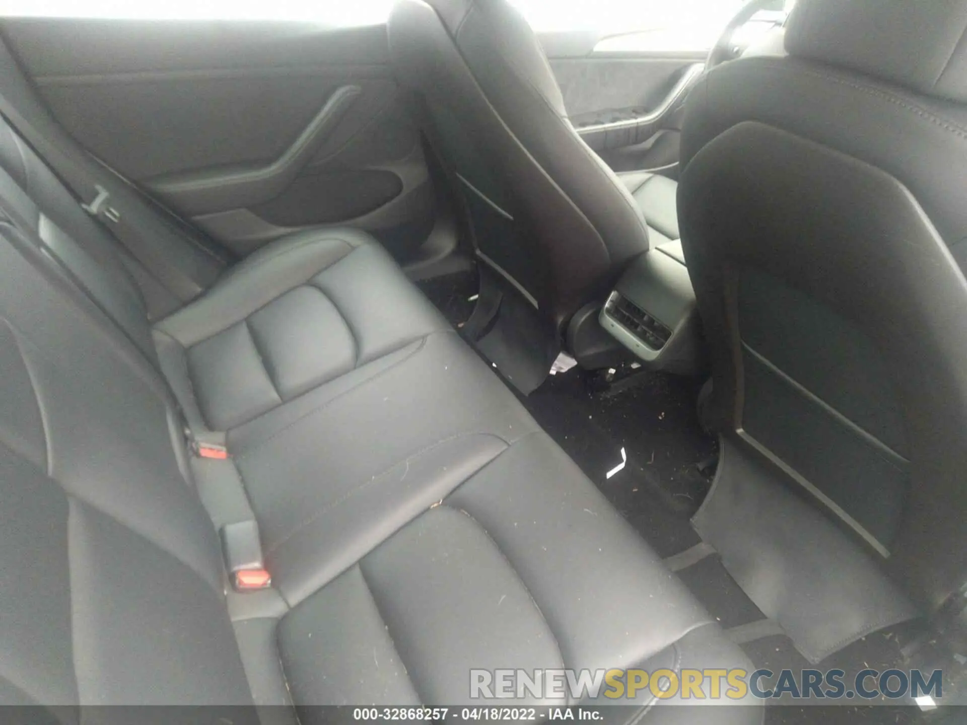 8 fotografías del automóvil dañado 5YJ3E1EB9MF988269 TESLA MODEL 3 2021