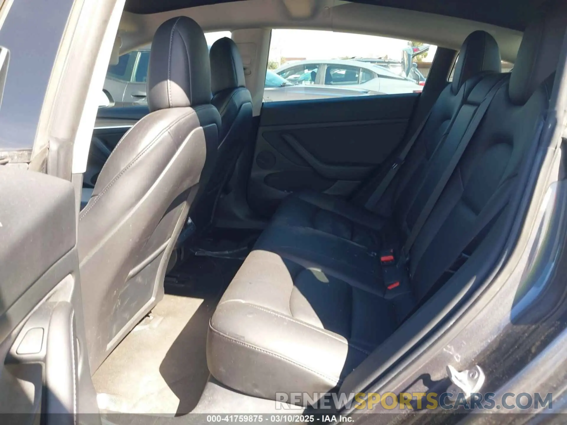 8 fotografías del automóvil dañado 5YJ3E1EB9MF997442 TESLA MODEL 3 2021
