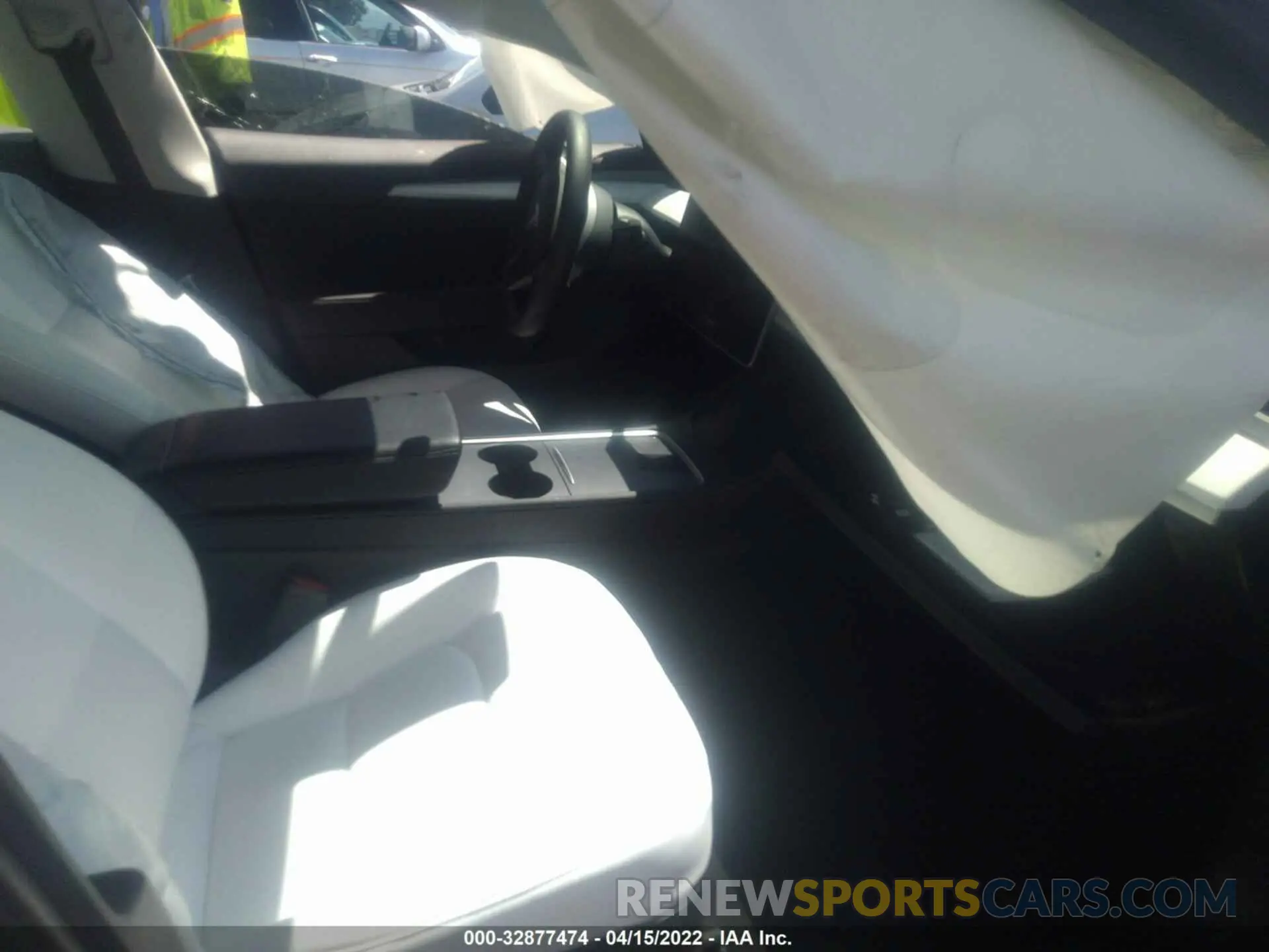 5 fotografías del automóvil dañado 5YJ3E1EB9MF999630 TESLA MODEL 3 2021