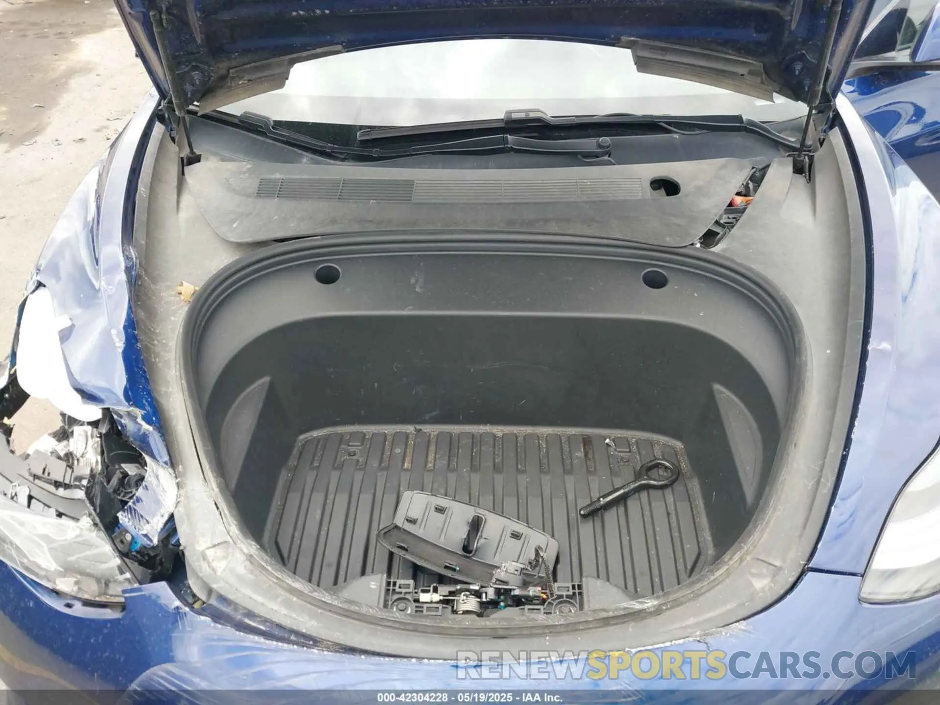 10 fotografías del automóvil dañado 5YJ3E1EBXMF054945 TESLA MODEL 3 2021