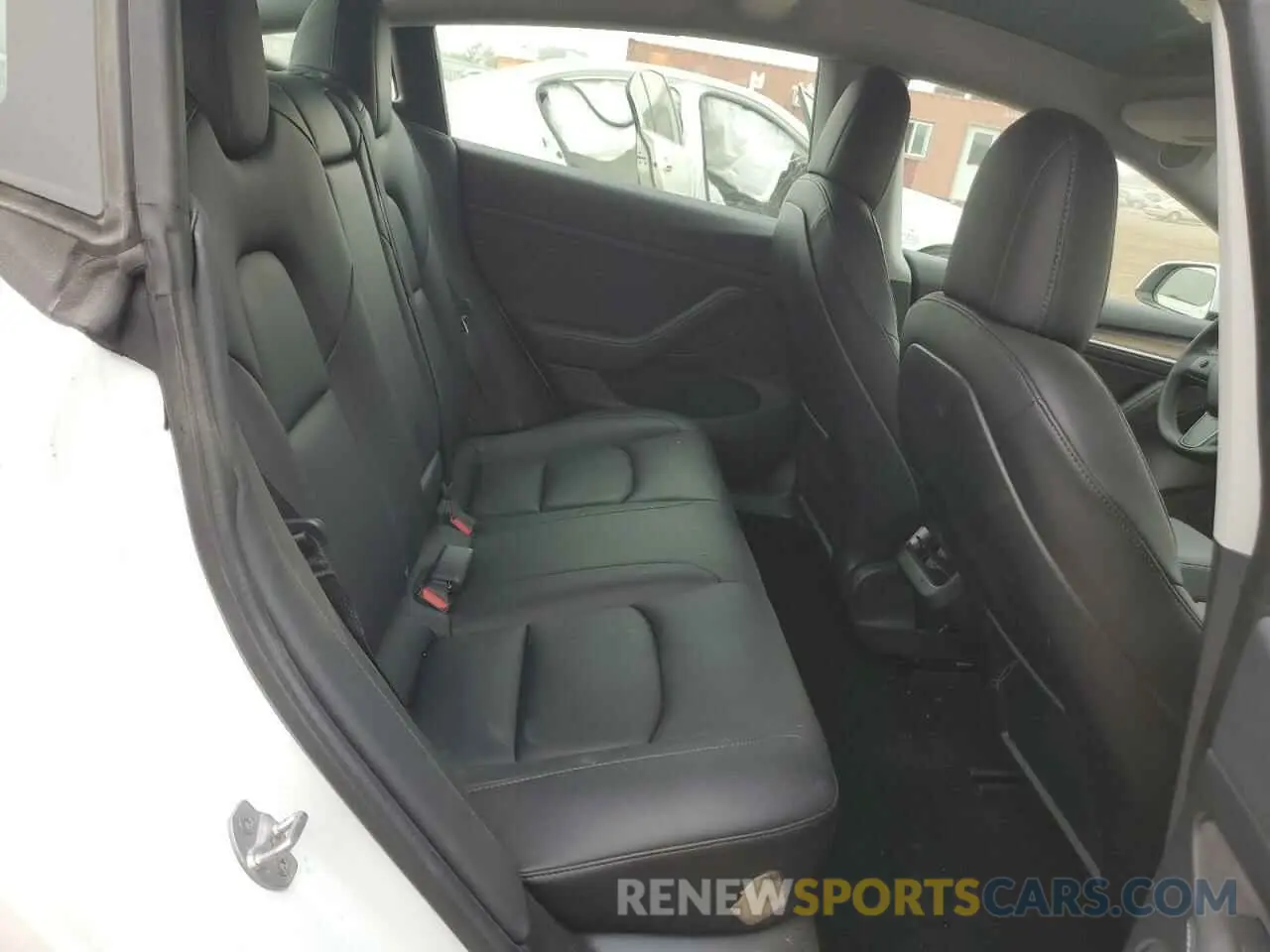 10 fotografías del automóvil dañado 5YJ3E1EBXMF055299 TESLA MODEL 3 2021