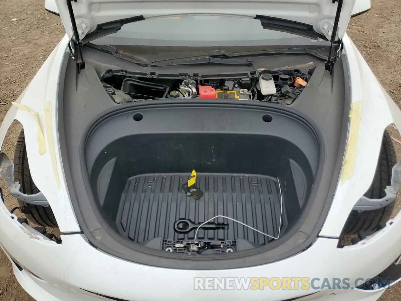 11 fotografías del automóvil dañado 5YJ3E1EBXMF055299 TESLA MODEL 3 2021