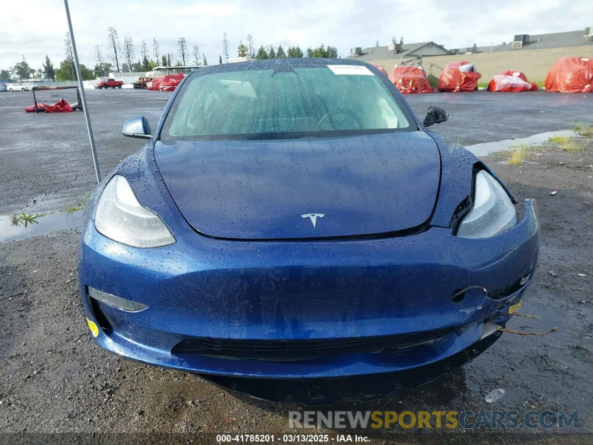 11 fotografías del automóvil dañado 5YJ3E1EBXMF080767 TESLA MODEL 3 2021