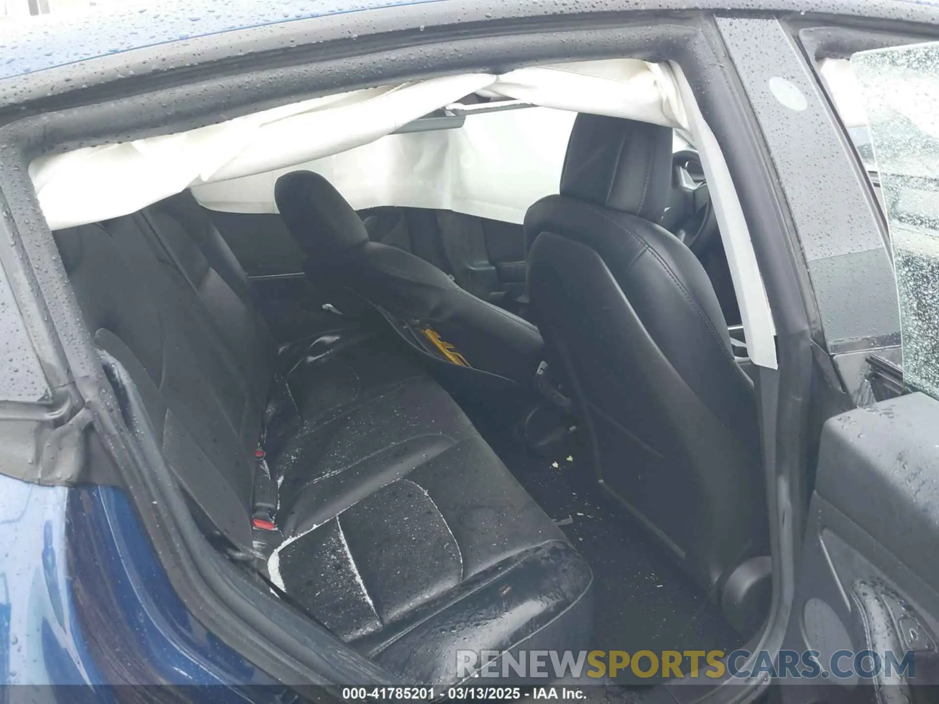 8 fotografías del automóvil dañado 5YJ3E1EBXMF080767 TESLA MODEL 3 2021