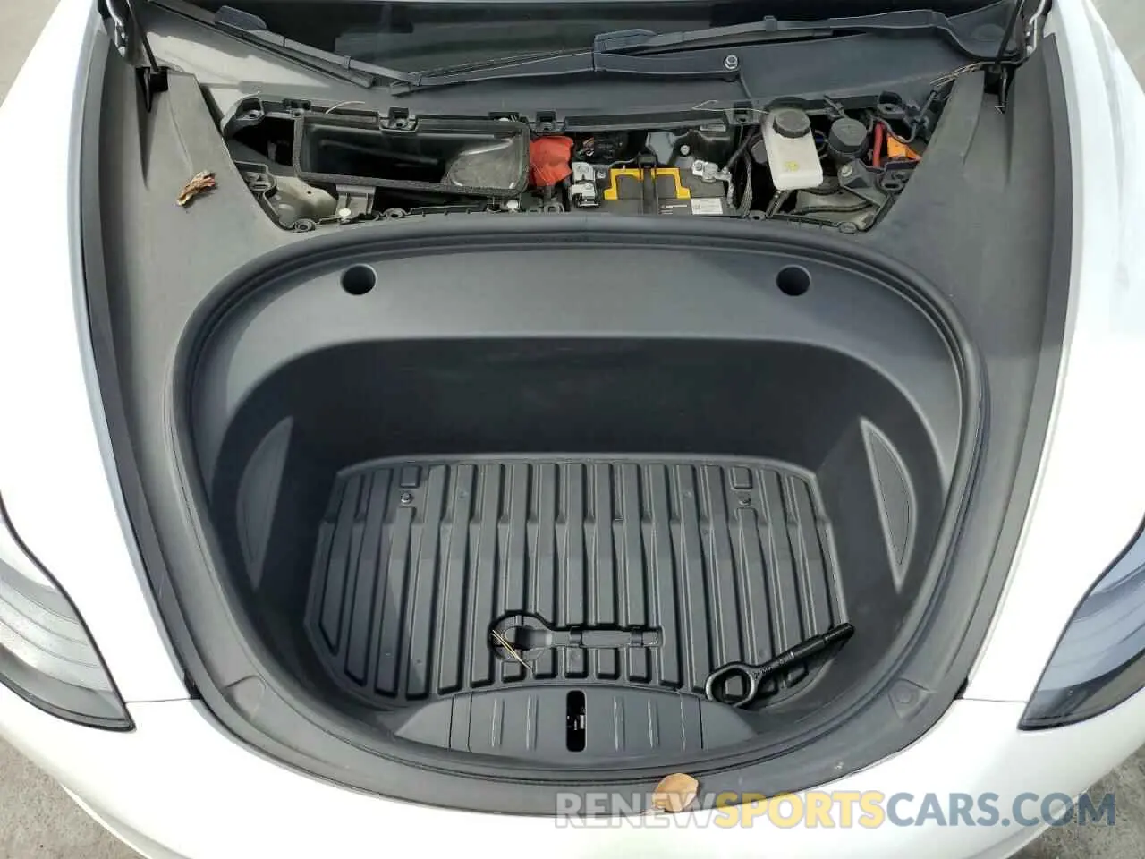 12 fotografías del automóvil dañado 5YJ3E1EBXMF150364 TESLA MODEL 3 2021