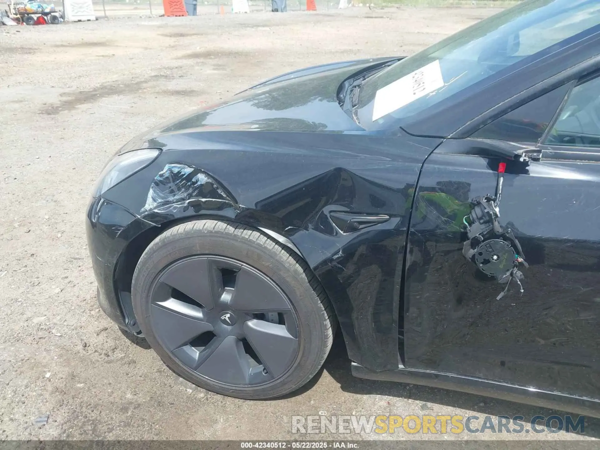 22 fotografías del automóvil dañado 5YJ3E1EBXMF848943 TESLA MODEL 3 2021