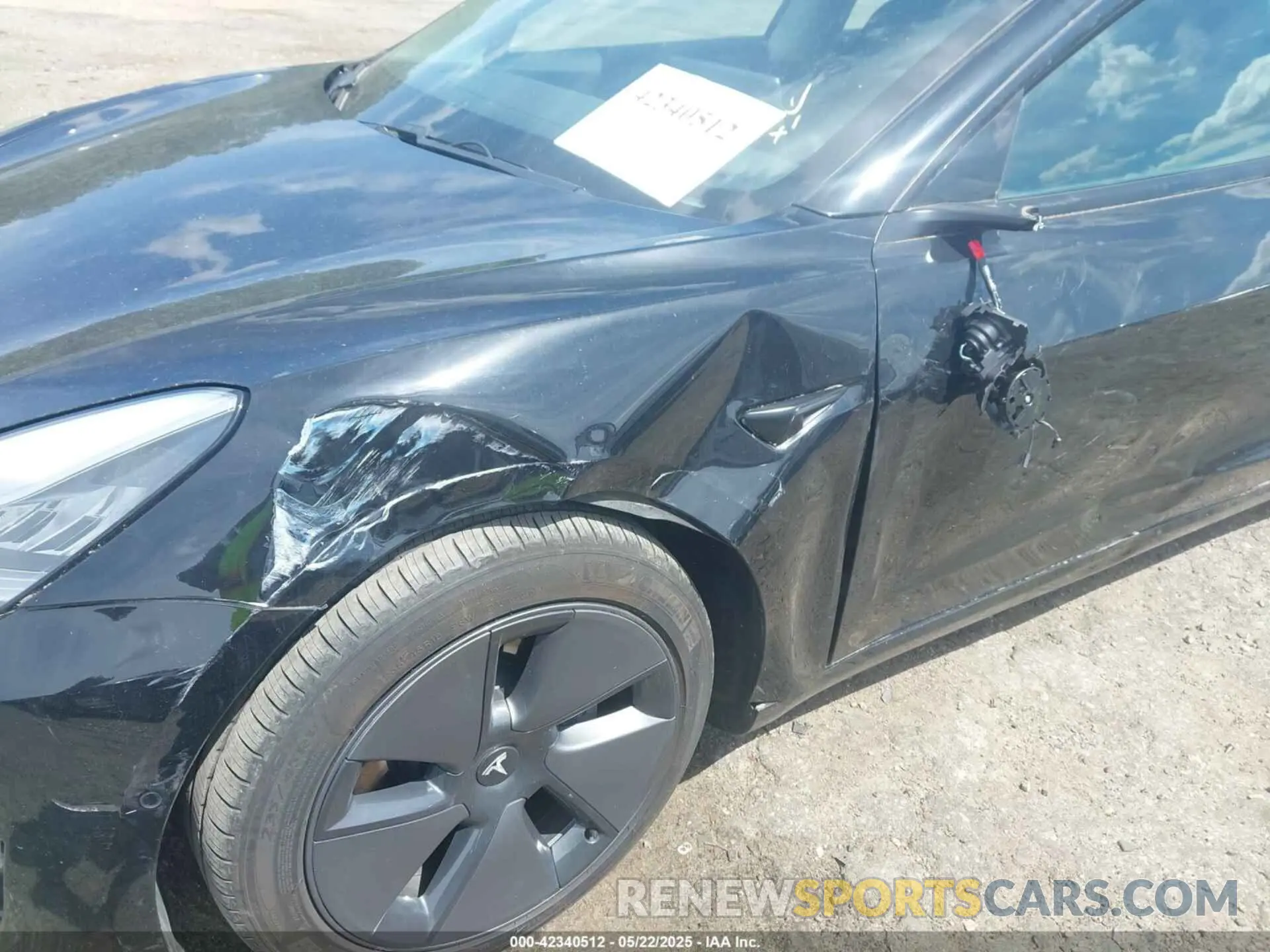23 fotografías del automóvil dañado 5YJ3E1EBXMF848943 TESLA MODEL 3 2021