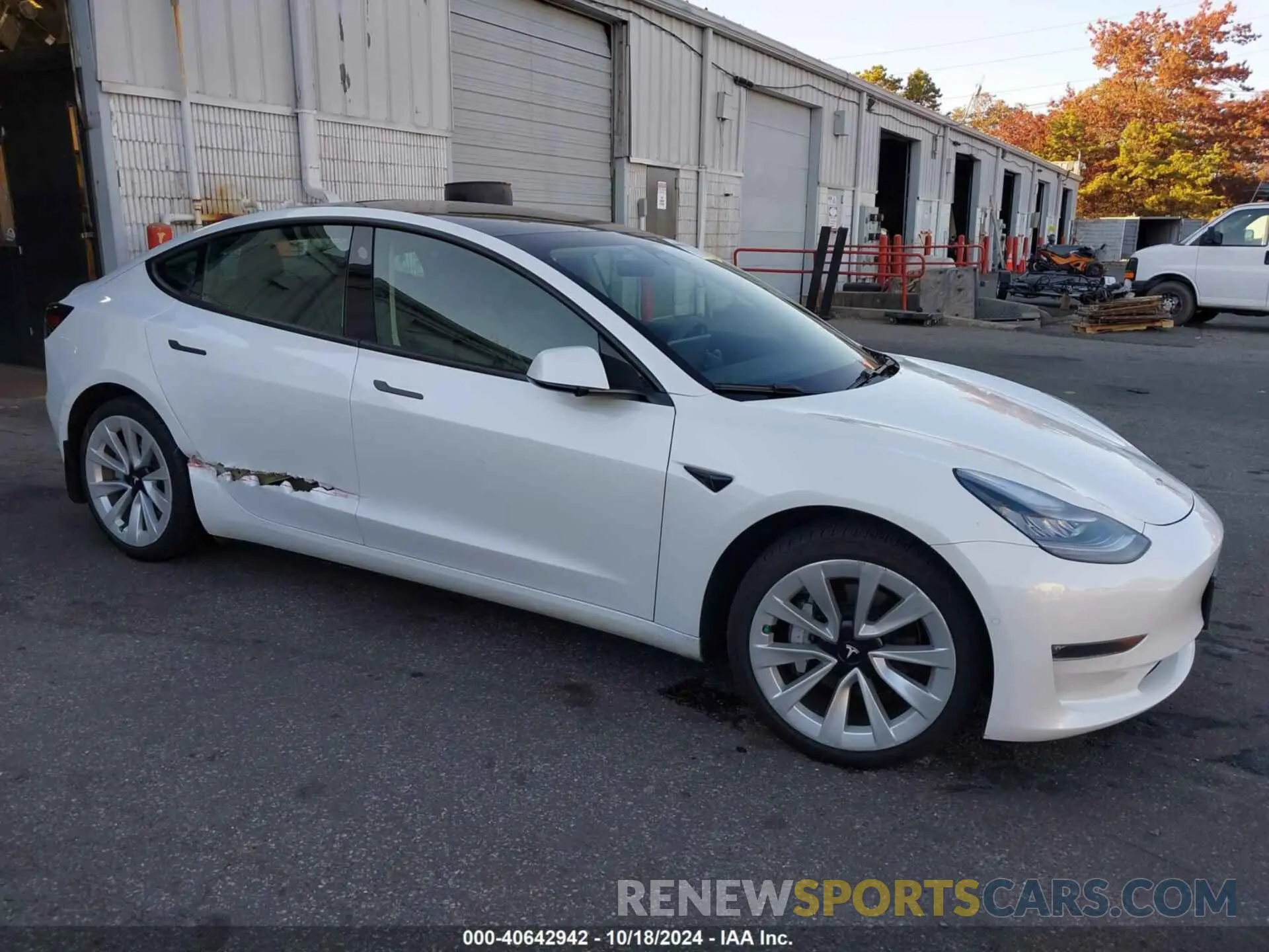 1 fotografías del automóvil dañado 5YJ3E1EBXMF855729 TESLA MODEL 3 2021