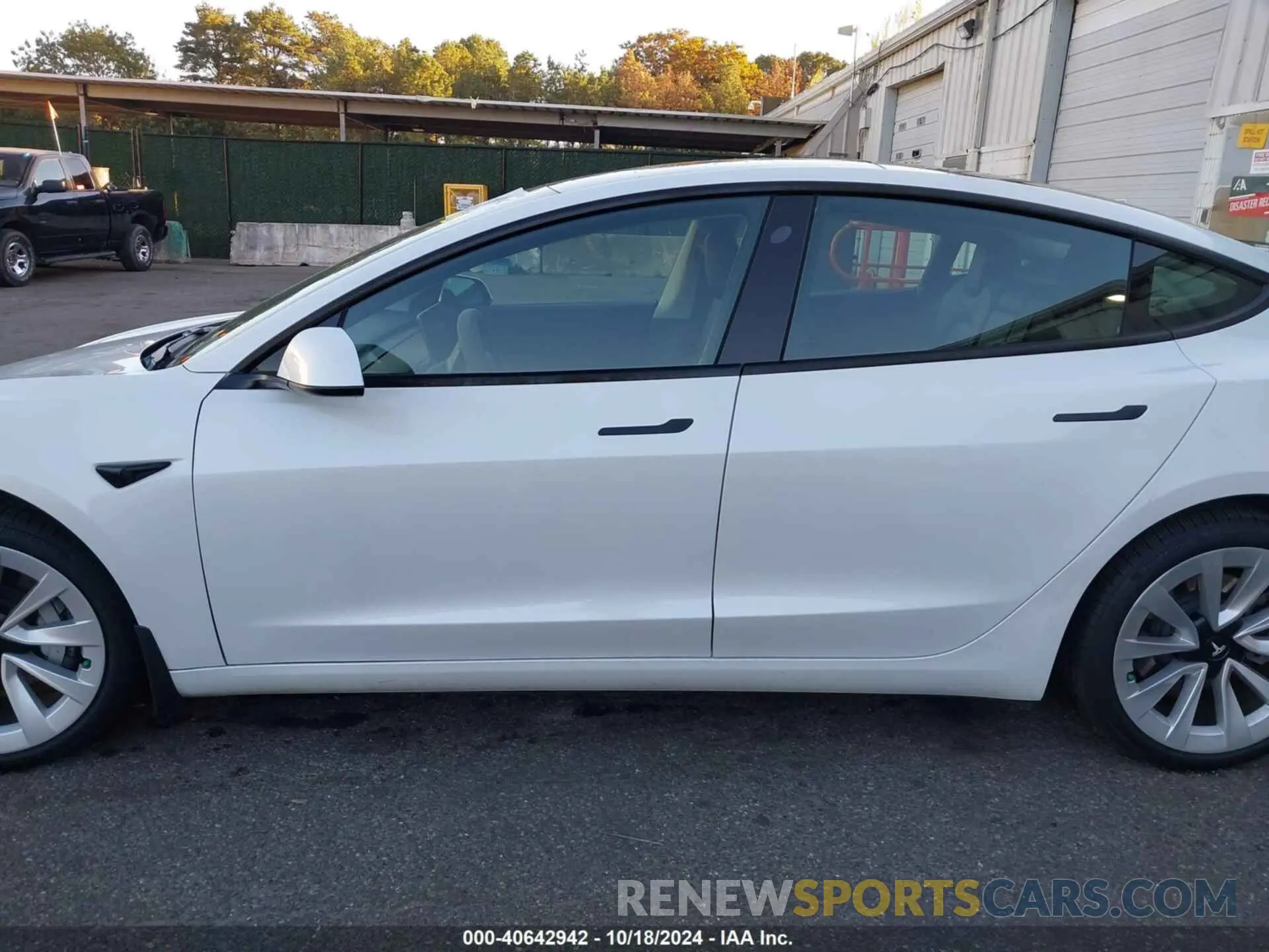 14 fotografías del automóvil dañado 5YJ3E1EBXMF855729 TESLA MODEL 3 2021