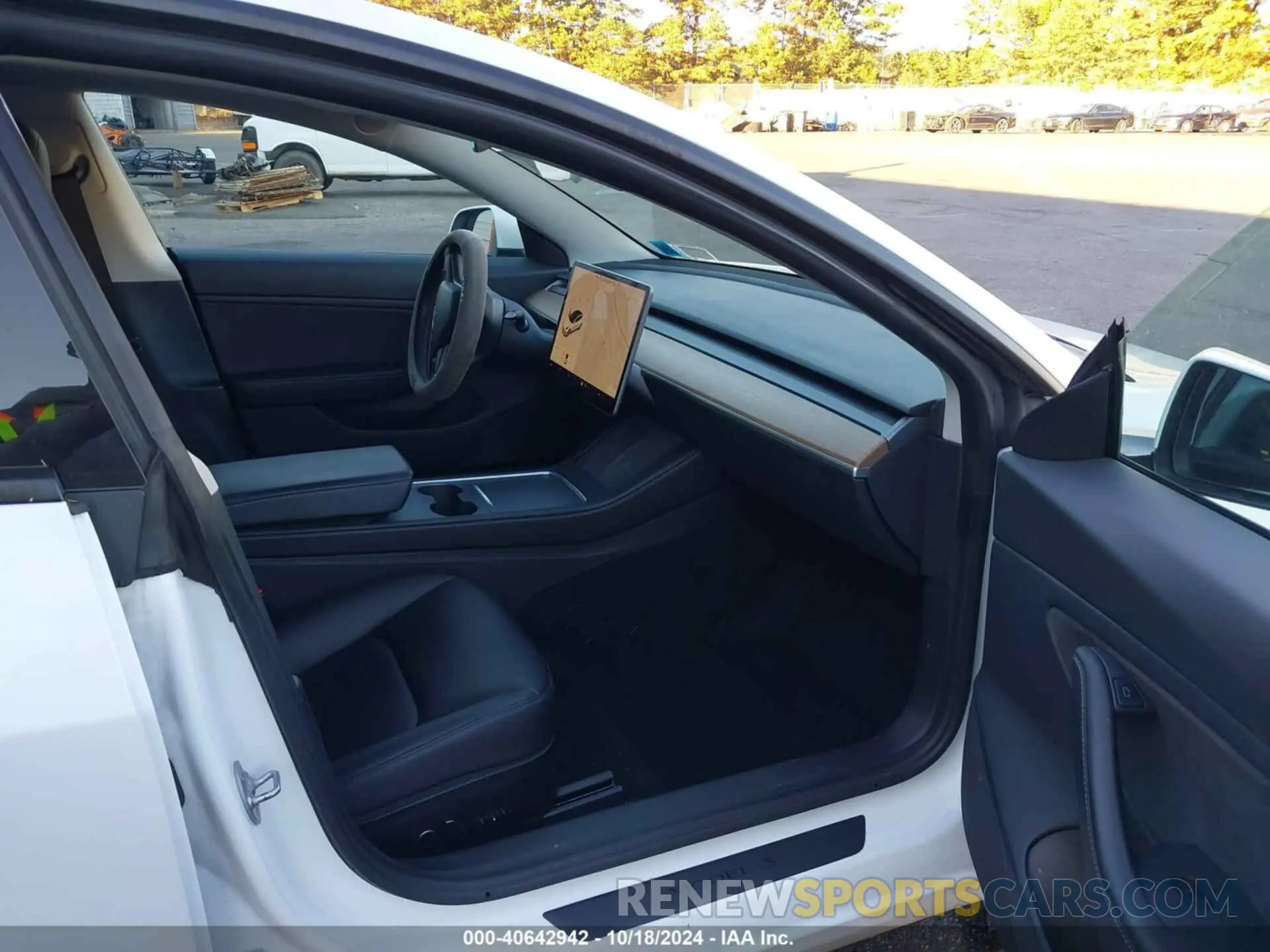 5 fotografías del automóvil dañado 5YJ3E1EBXMF855729 TESLA MODEL 3 2021
