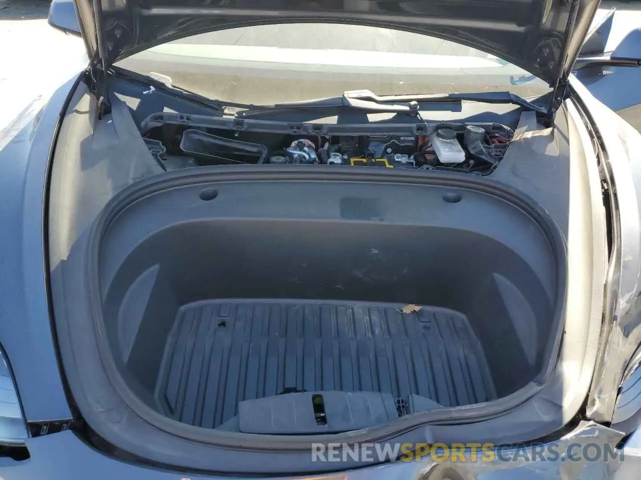 11 fotografías del automóvil dañado 5YJ3E1EBXMF879531 TESLA MODEL 3 2021