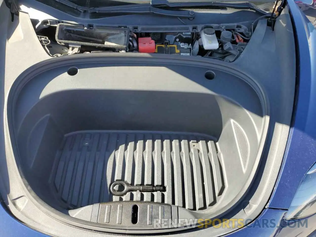 11 fotografías del automóvil dañado 5YJ3E1EBXMF925147 TESLA MODEL 3 2021