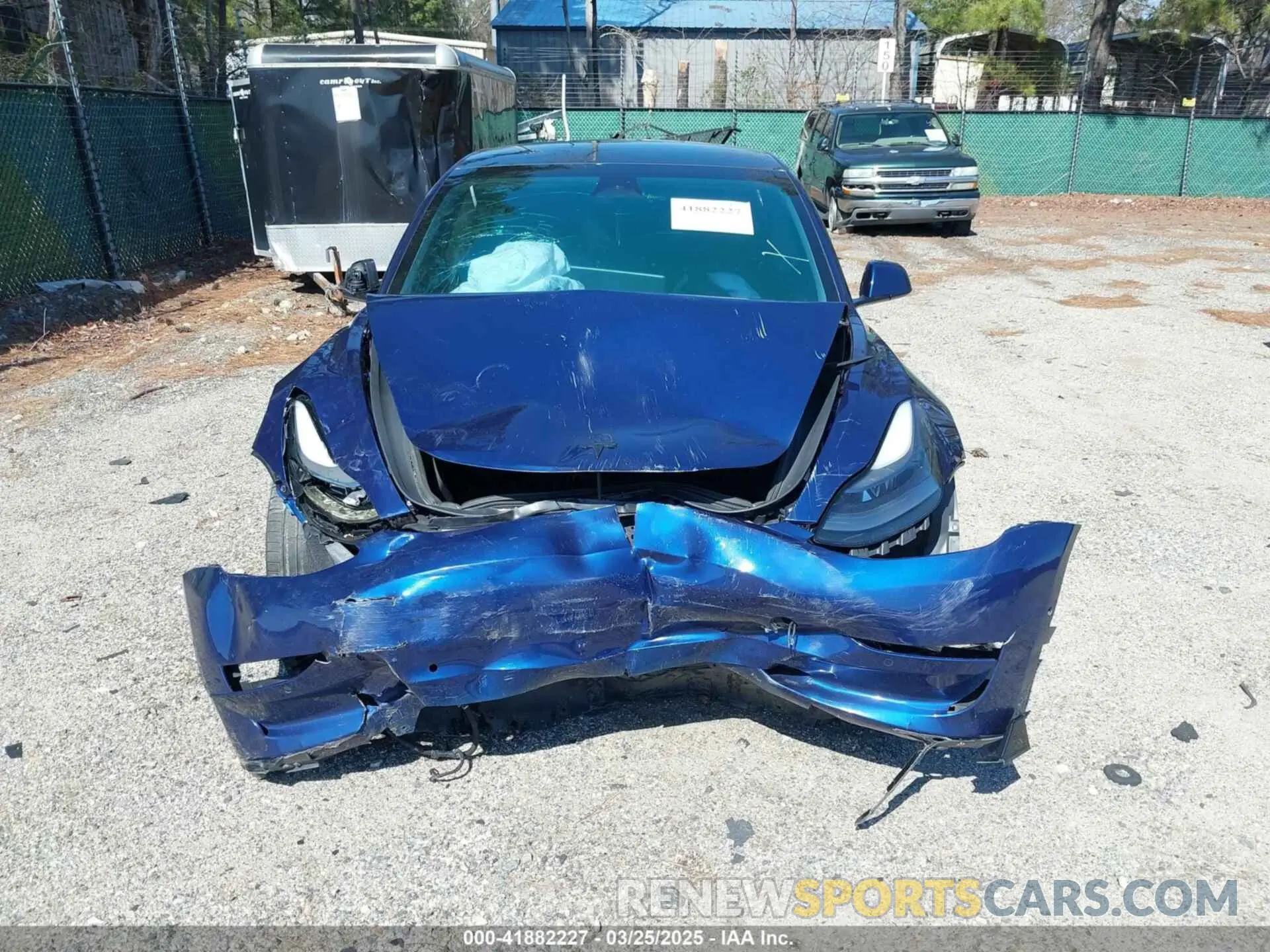 11 fotografías del automóvil dañado 5YJ3E1EBXMF961145 TESLA MODEL 3 2021