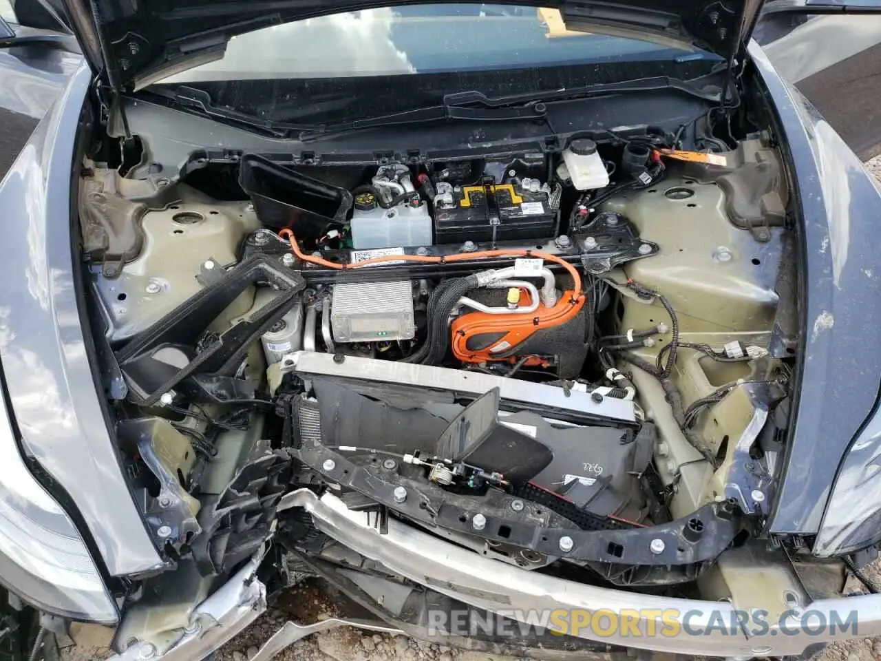 7 fotografías del automóvil dañado 5YJ3E1EBXMF974610 TESLA MODEL 3 2021