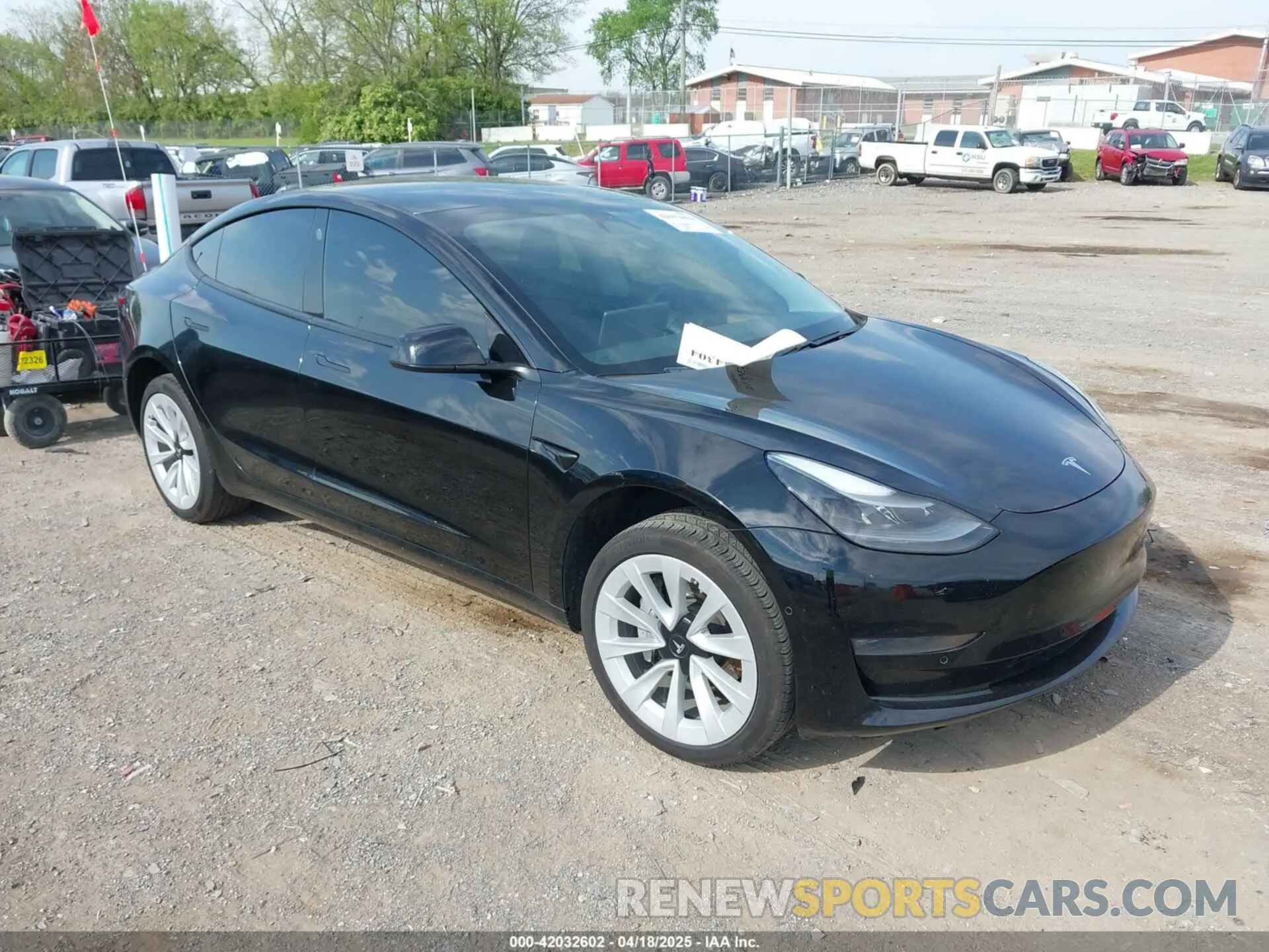 1 fotografías del automóvil dañado 5YJ3E1EBXMF974946 TESLA MODEL 3 2021