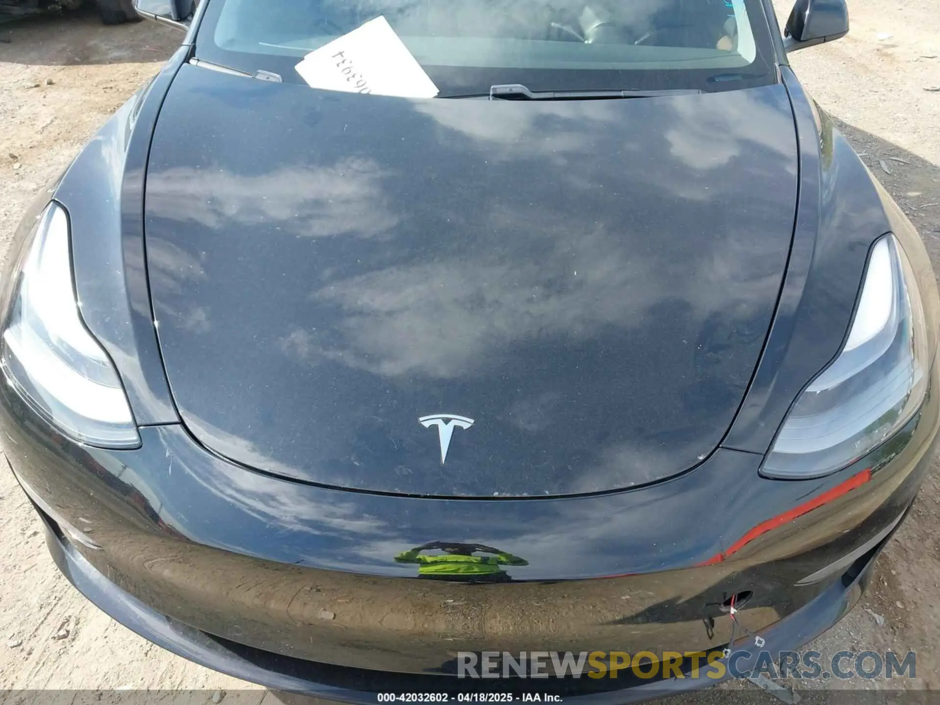 10 fotografías del automóvil dañado 5YJ3E1EBXMF974946 TESLA MODEL 3 2021