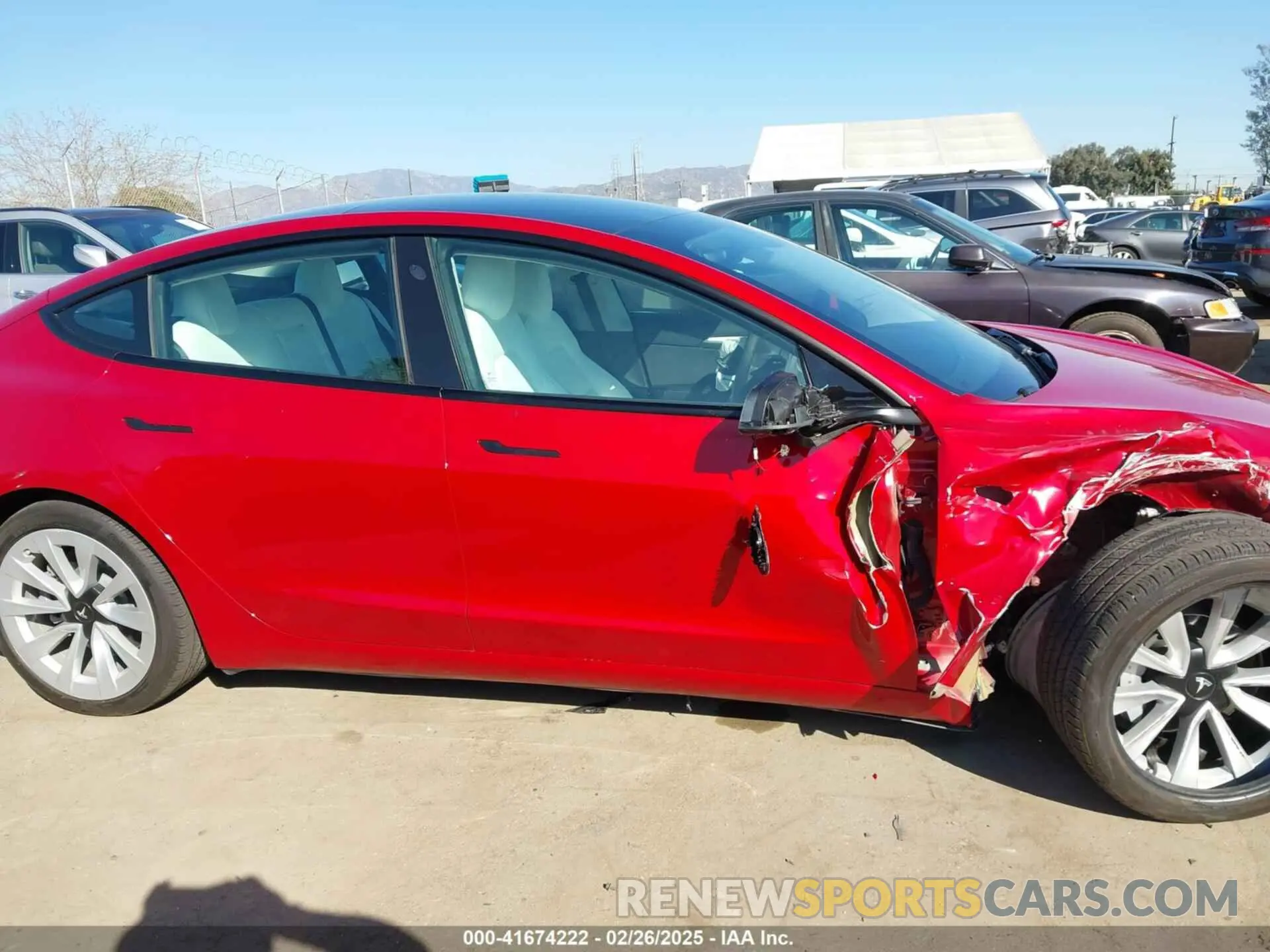 13 fotografías del automóvil dañado 5YJ3E1EBXMF990242 TESLA MODEL 3 2021