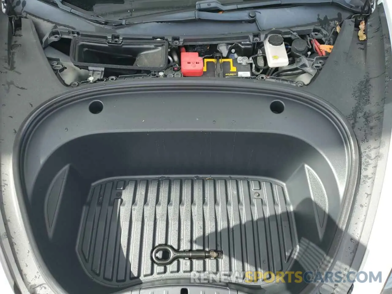 11 fotografías del automóvil dañado 5YJ3E1EBXMF993027 TESLA MODEL 3 2021