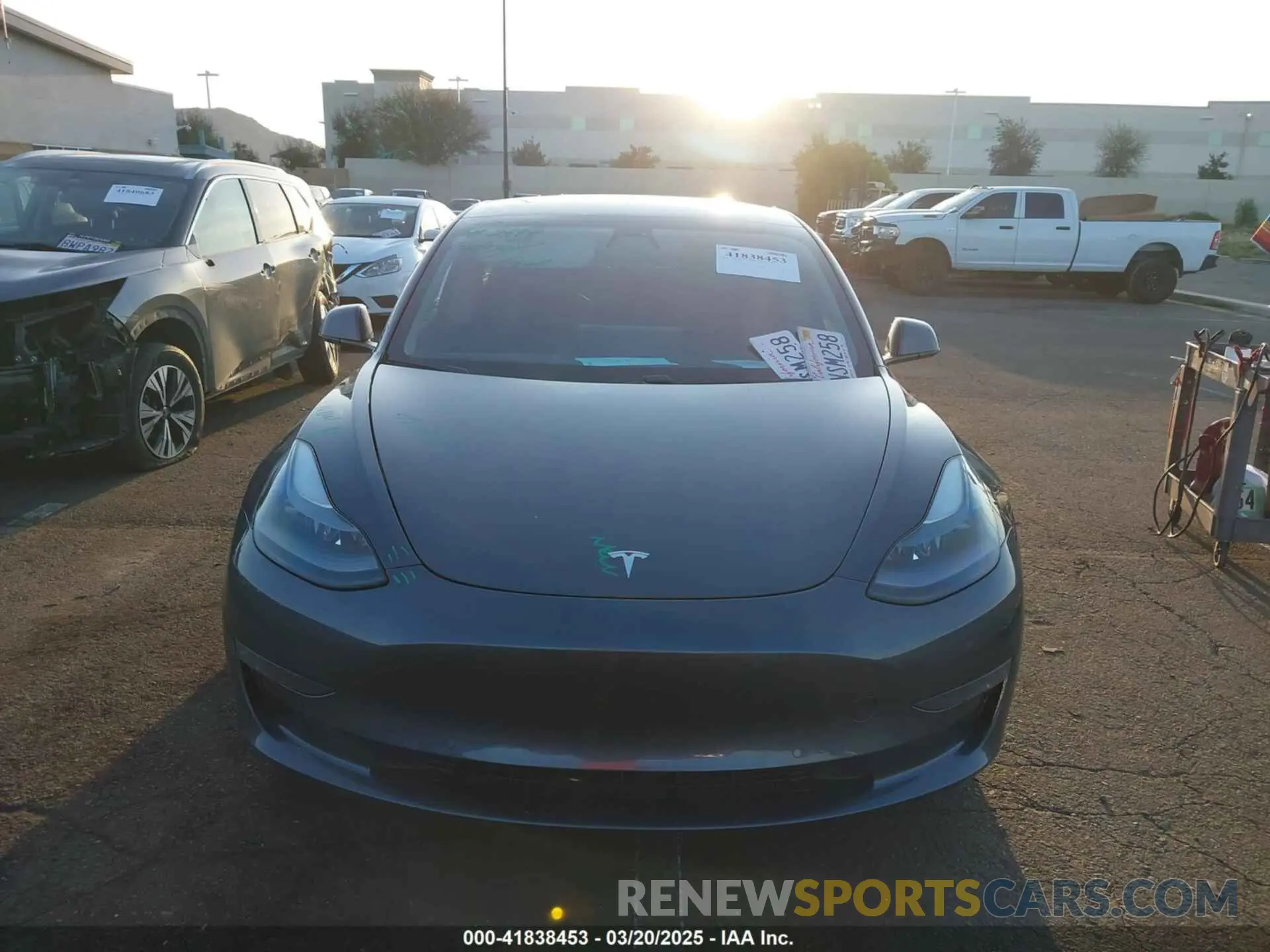 13 fotografías del automóvil dañado 5YJ3E1EBXMF995814 TESLA MODEL 3 2021