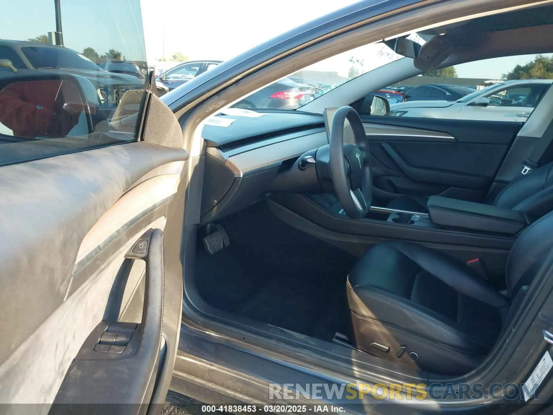 5 fotografías del automóvil dañado 5YJ3E1EBXMF995814 TESLA MODEL 3 2021