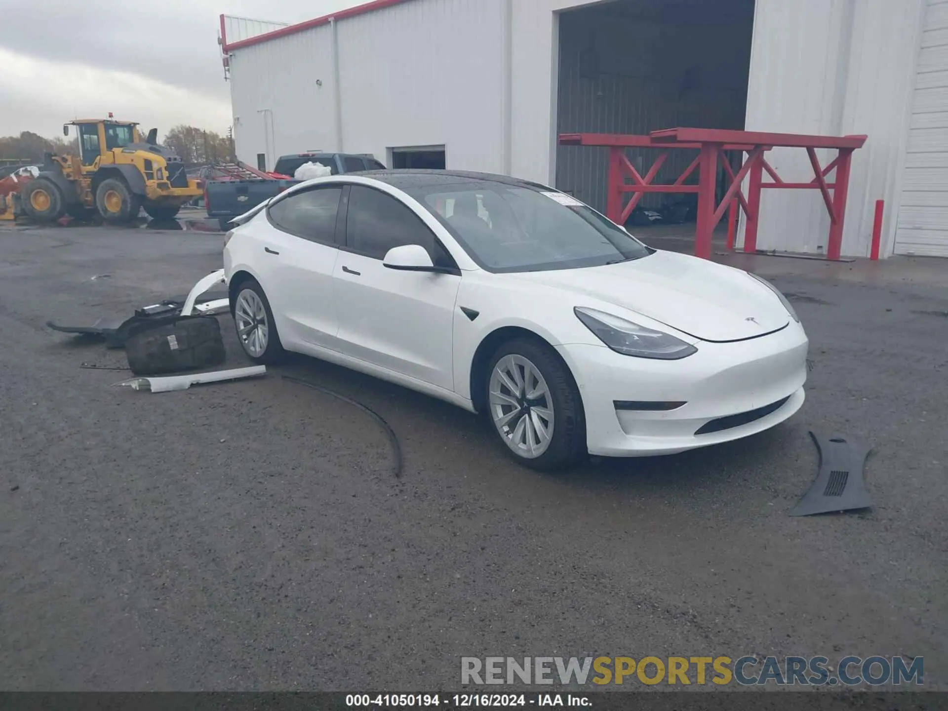 1 fotografías del automóvil dañado 5YJ3E1EBXMF999202 TESLA MODEL 3 2021