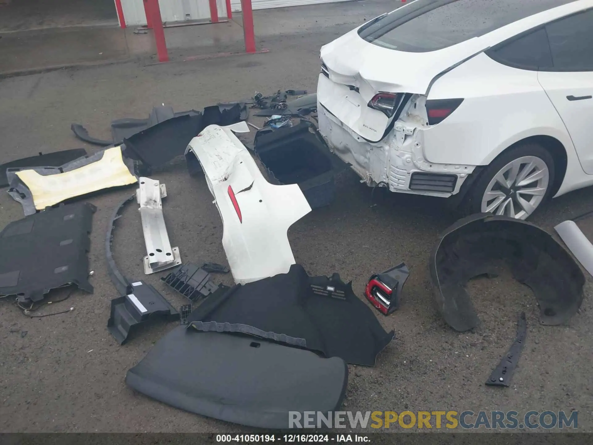 12 fotografías del automóvil dañado 5YJ3E1EBXMF999202 TESLA MODEL 3 2021