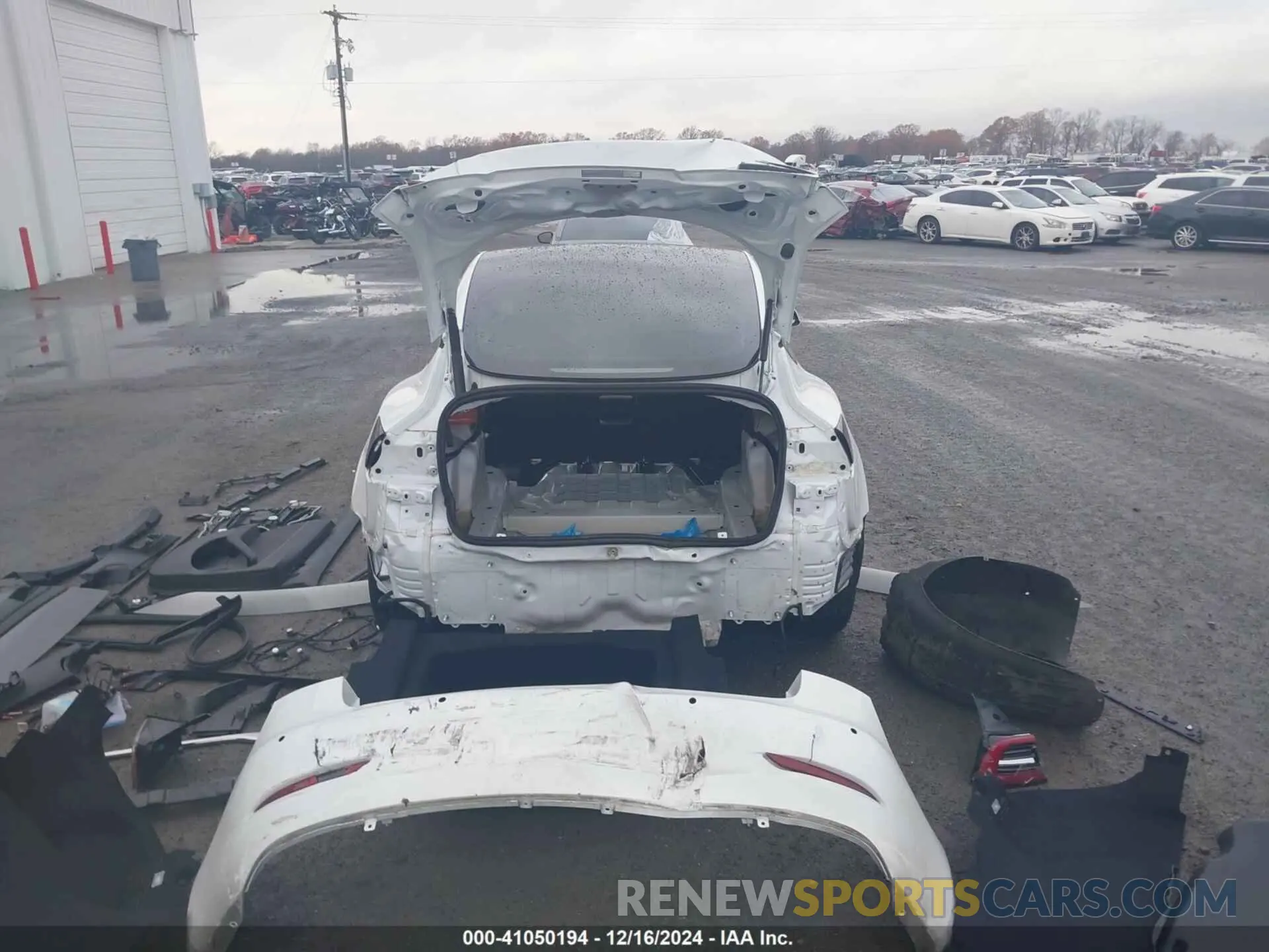 20 fotografías del automóvil dañado 5YJ3E1EBXMF999202 TESLA MODEL 3 2021