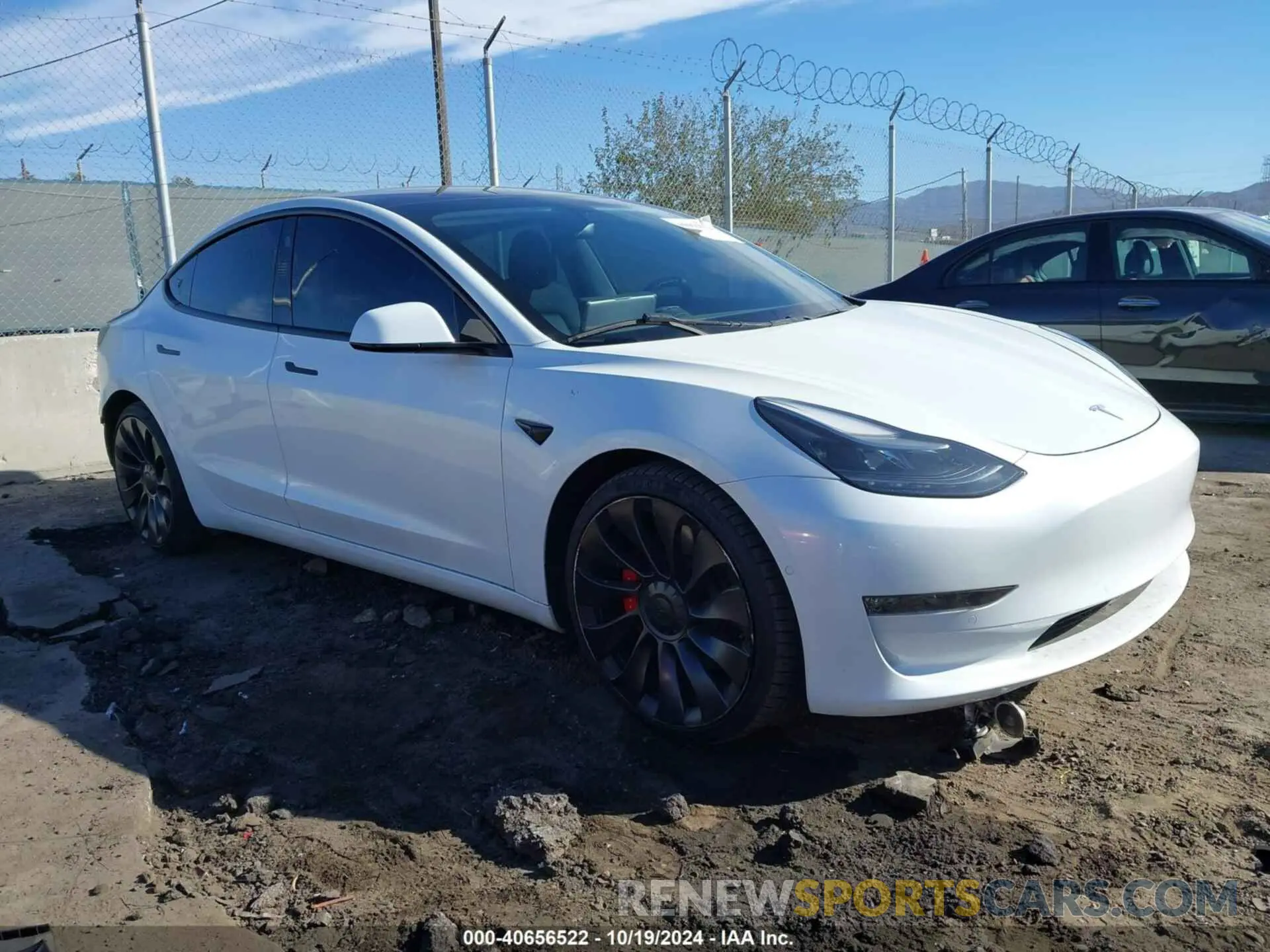 1 fotografías del automóvil dañado 5YJ3E1EC0MF001616 TESLA MODEL 3 2021