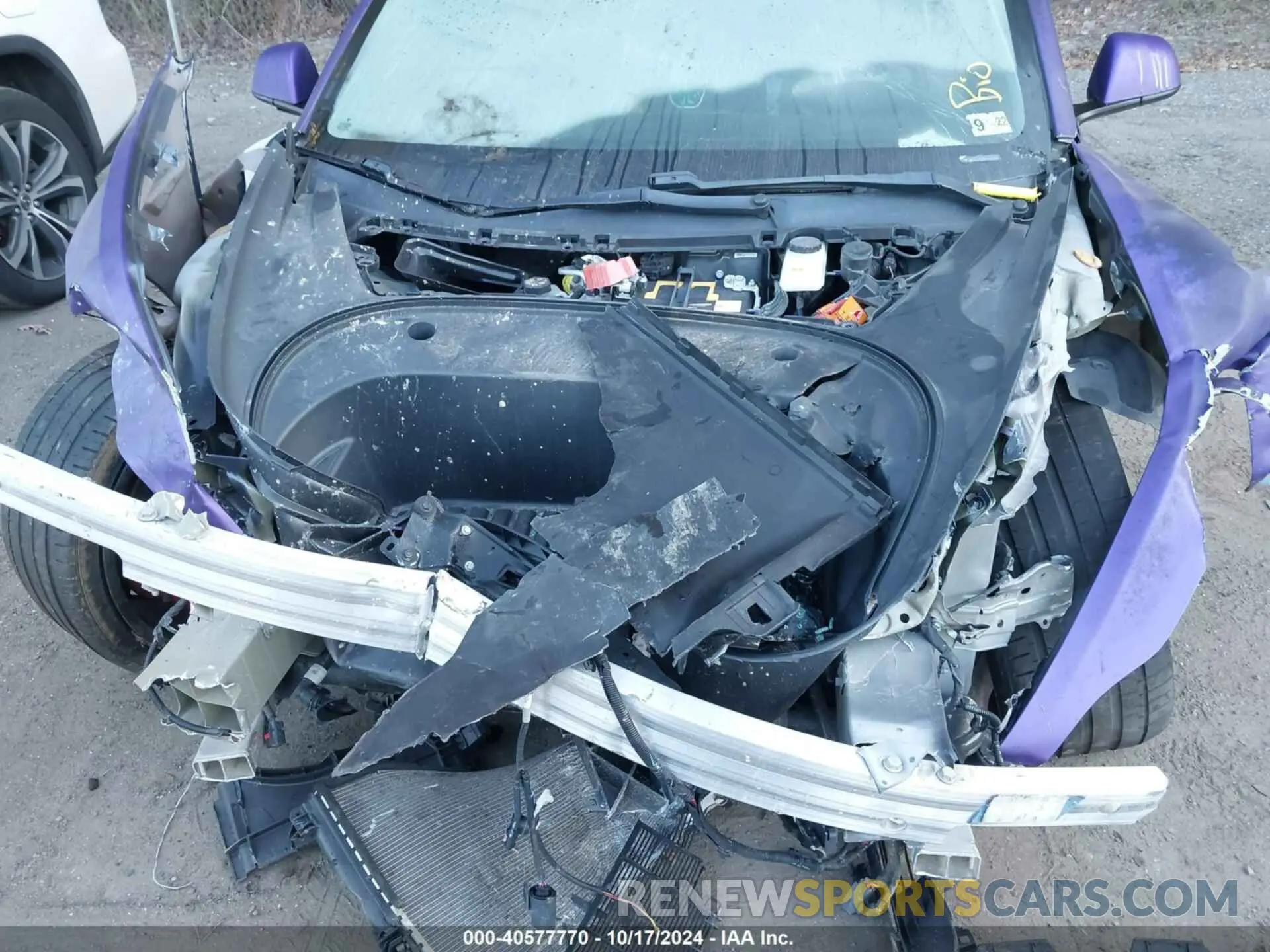 10 fotografías del automóvil dañado 5YJ3E1EC0MF050802 TESLA MODEL 3 2021