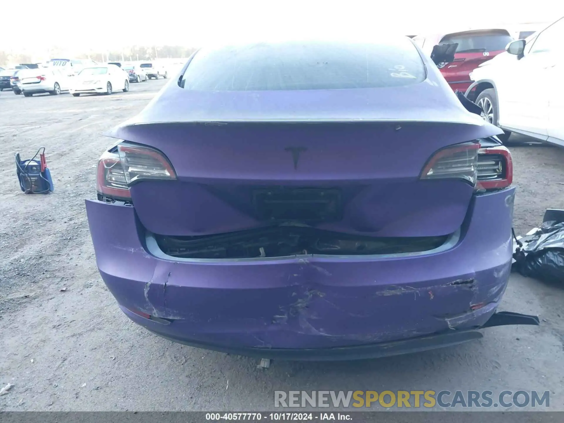 16 fotografías del automóvil dañado 5YJ3E1EC0MF050802 TESLA MODEL 3 2021