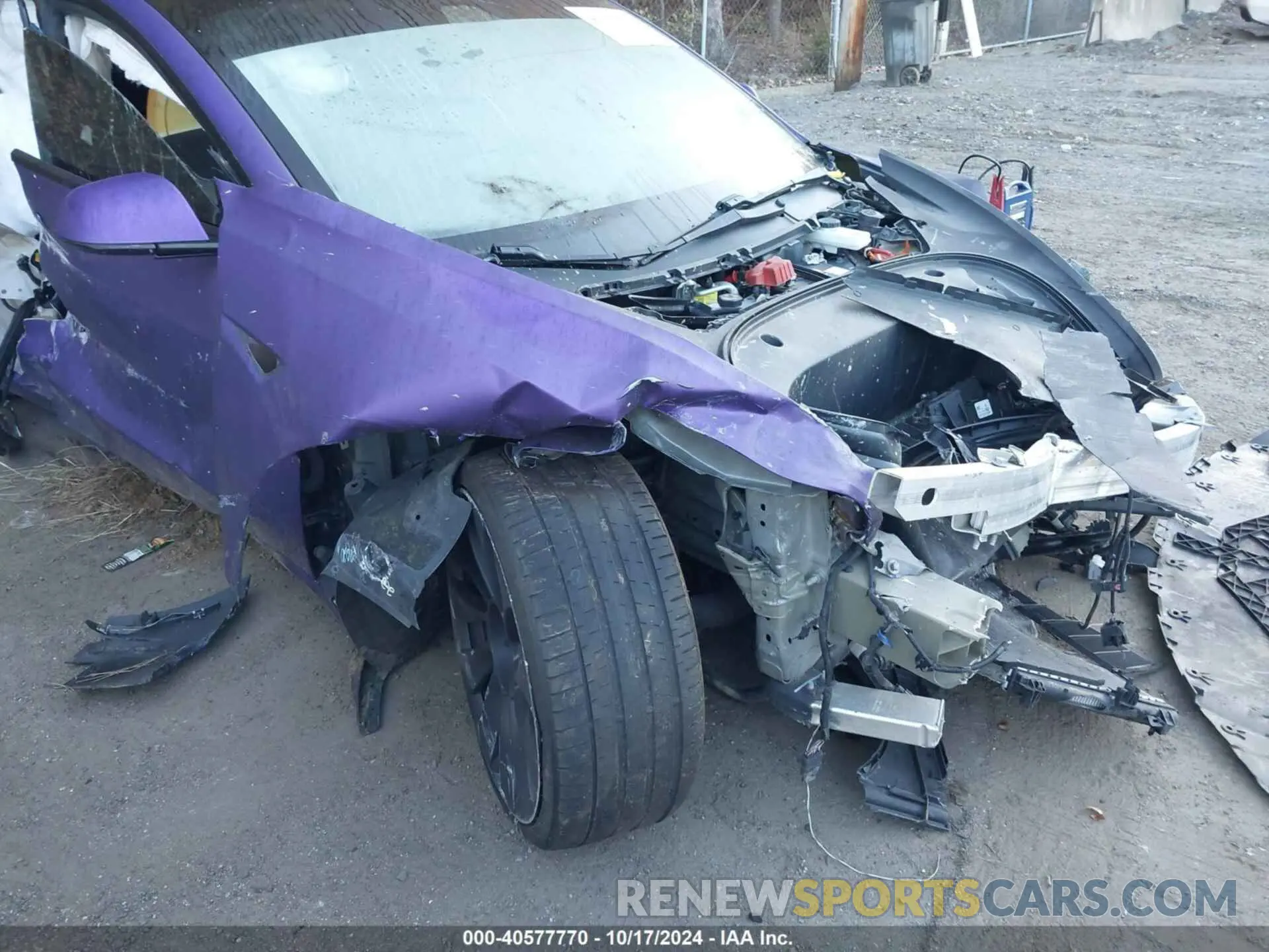 20 fotografías del automóvil dañado 5YJ3E1EC0MF050802 TESLA MODEL 3 2021