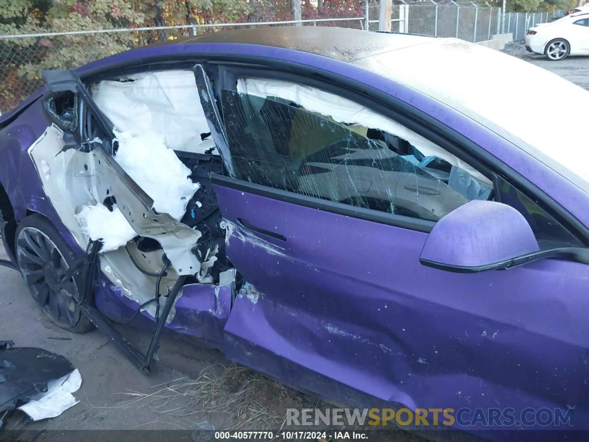21 fotografías del automóvil dañado 5YJ3E1EC0MF050802 TESLA MODEL 3 2021