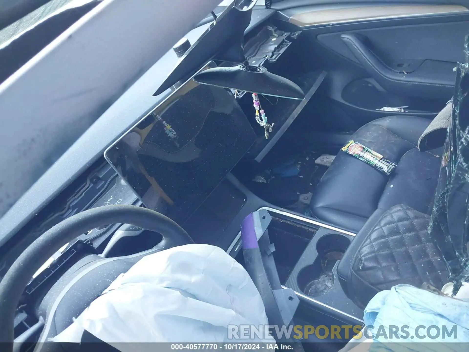 7 fotografías del automóvil dañado 5YJ3E1EC0MF050802 TESLA MODEL 3 2021