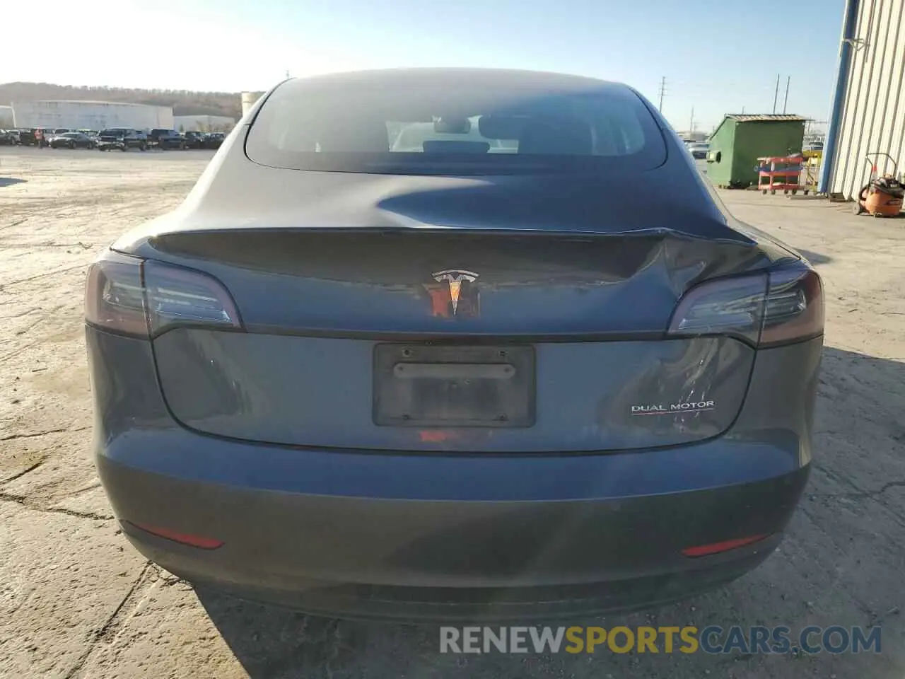 6 fotografías del automóvil dañado 5YJ3E1EC0MF862679 TESLA MODEL 3 2021