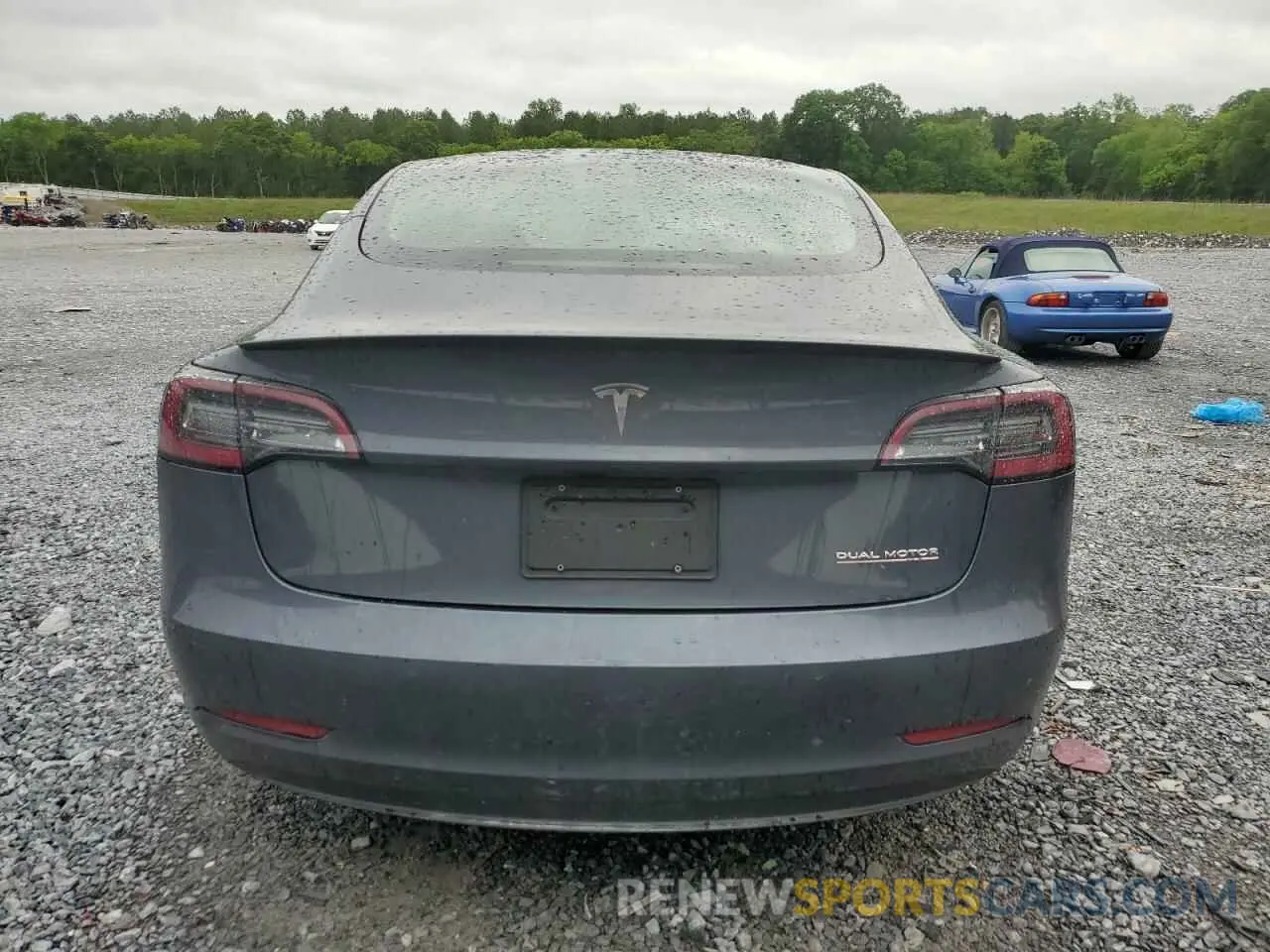 6 fotografías del automóvil dañado 5YJ3E1EC0MF913646 TESLA MODEL 3 2021