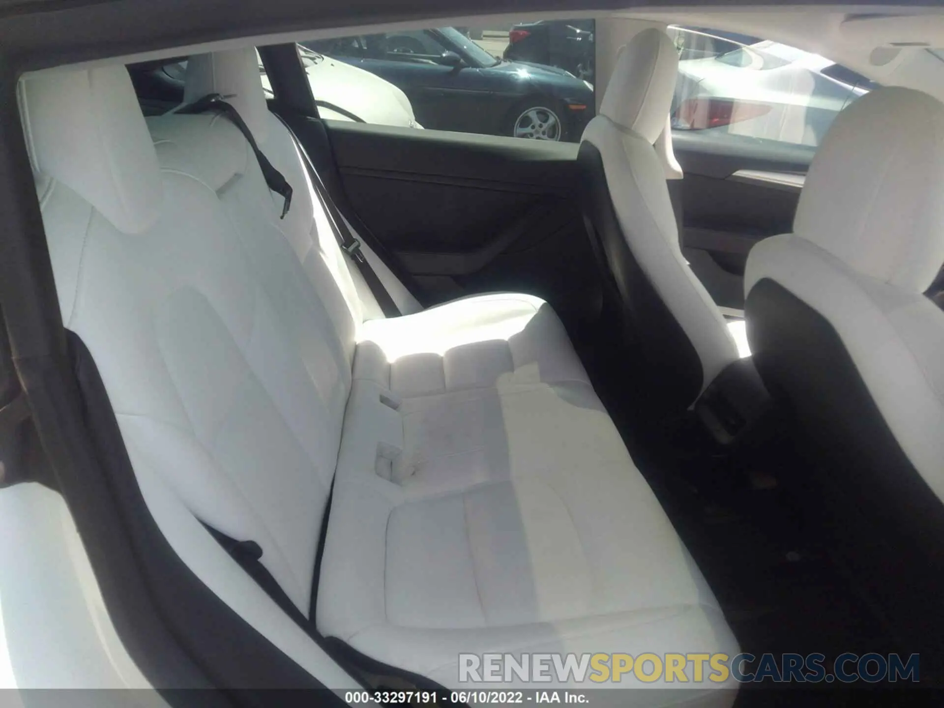 8 fotografías del automóvil dañado 5YJ3E1EC1MF033250 TESLA MODEL 3 2021