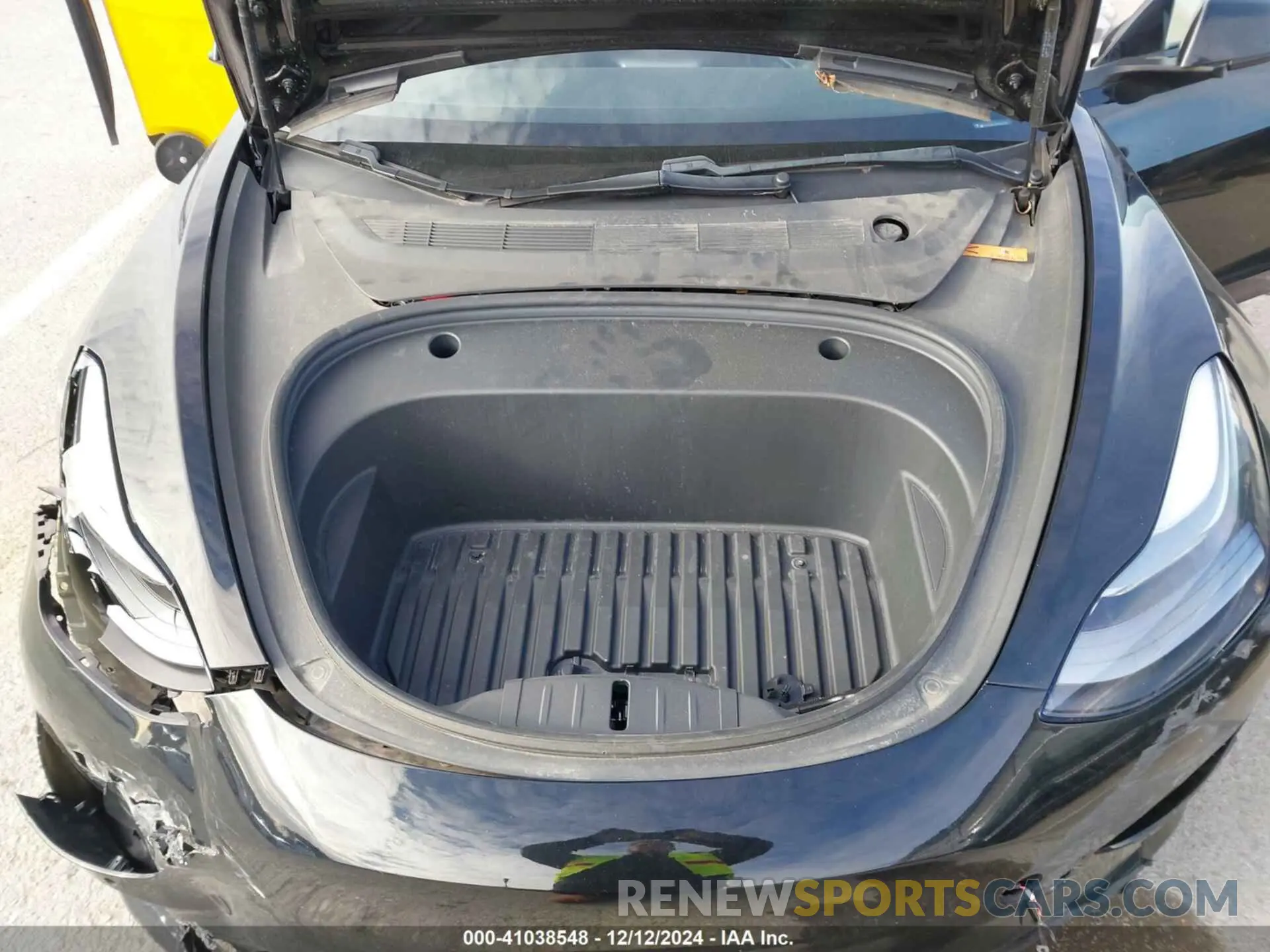 10 fotografías del automóvil dañado 5YJ3E1EC1MF063395 TESLA MODEL 3 2021