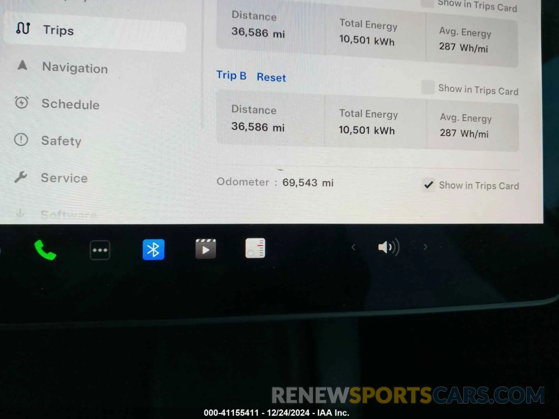 7 fotografías del automóvil dañado 5YJ3E1EC1MF063414 TESLA MODEL 3 2021